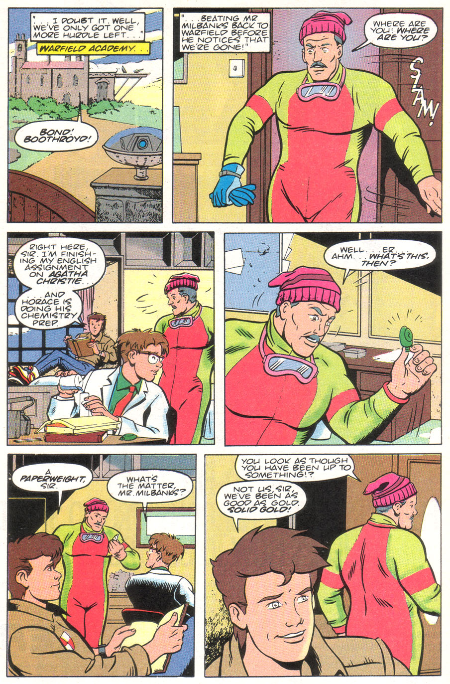 Read online James Bond Jr. comic -  Issue #6 - 28