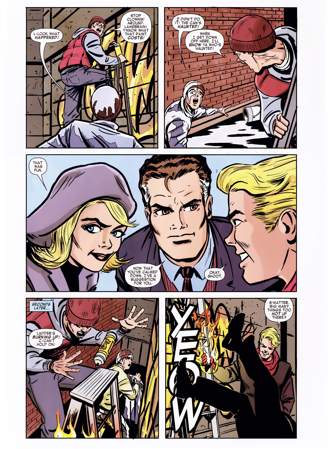 Read online Marvel Holiday Magazine 2010 comic -  Issue #1 - 77