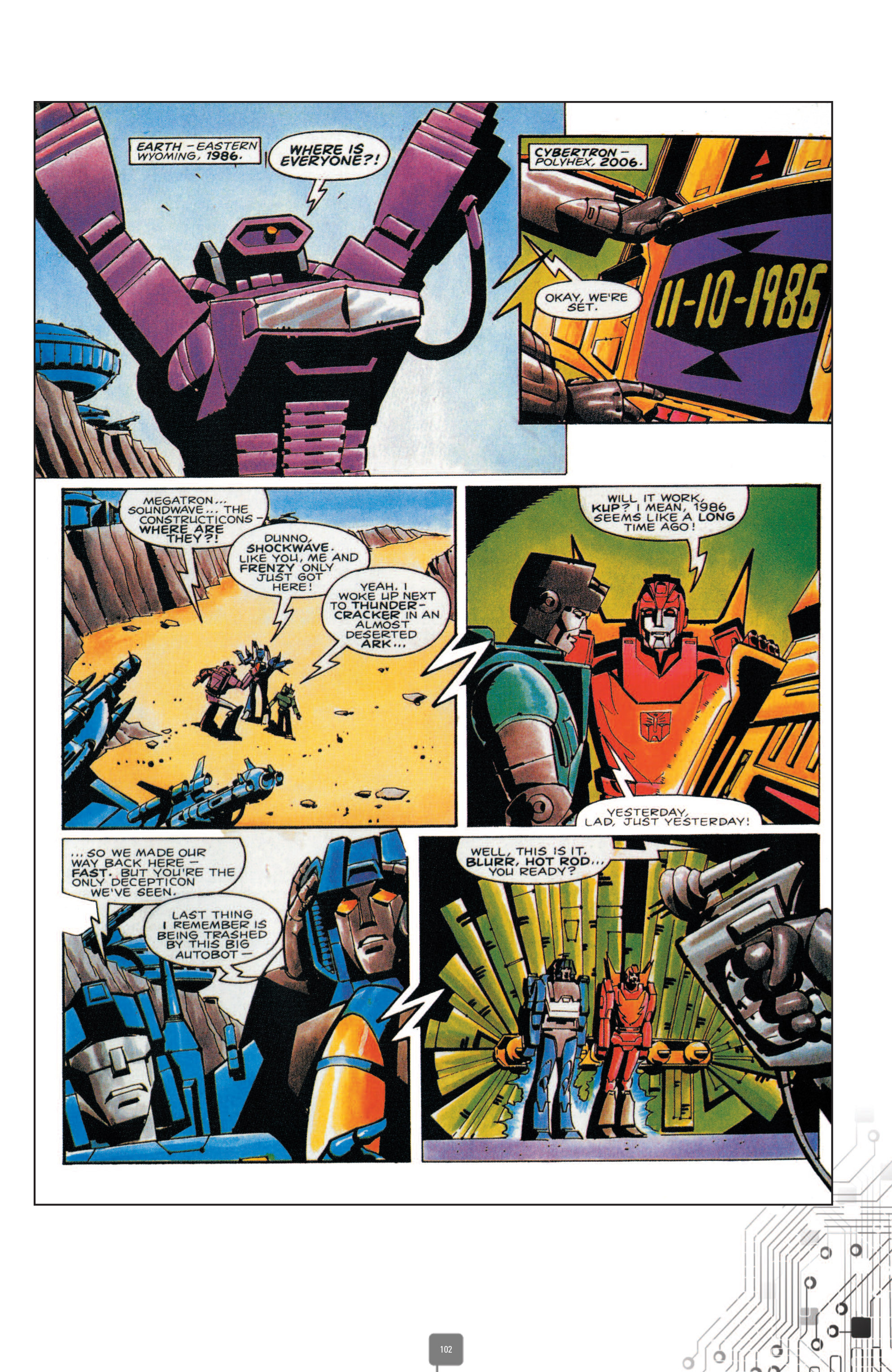 Read online The Transformers Classics UK comic -  Issue # TPB 3 - 103