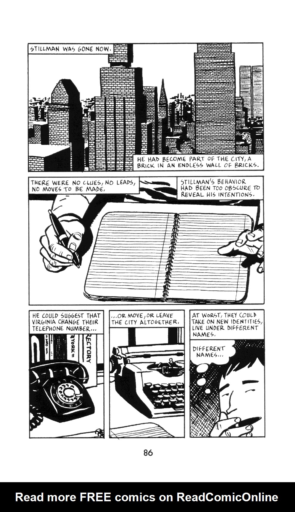 Read online Neon Lit: Paul Auster's City of Glass comic -  Issue # TPB (Part 1) - 92