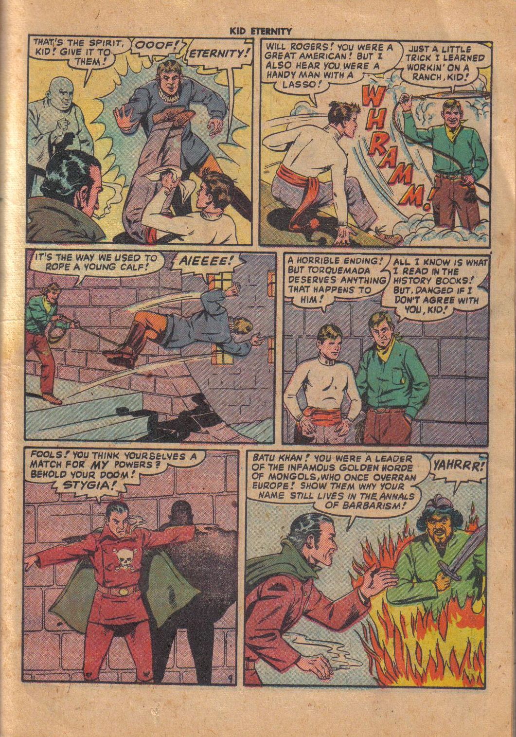 Read online Kid Eternity (1946) comic -  Issue #15 - 12