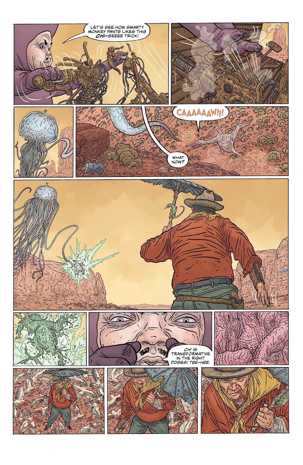 Shaolin Cowboy: Cruel to Be Kin issue 2 - Page 16