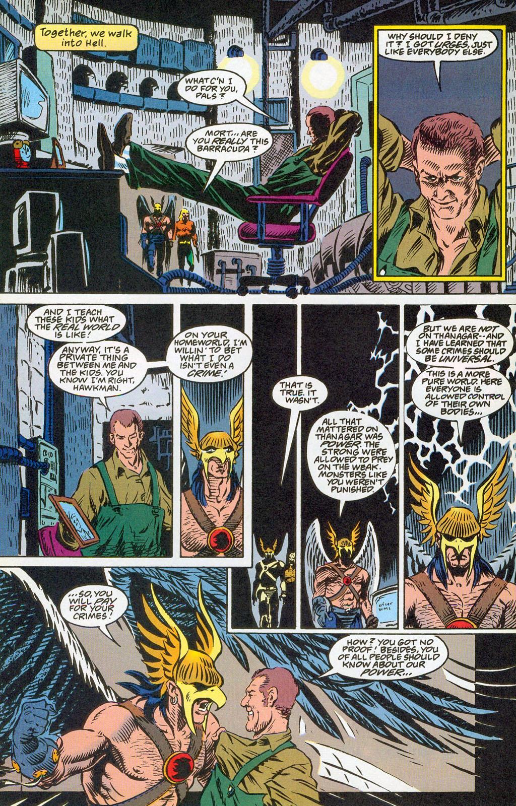 Hawkman (1993) Issue #15 #18 - English 21