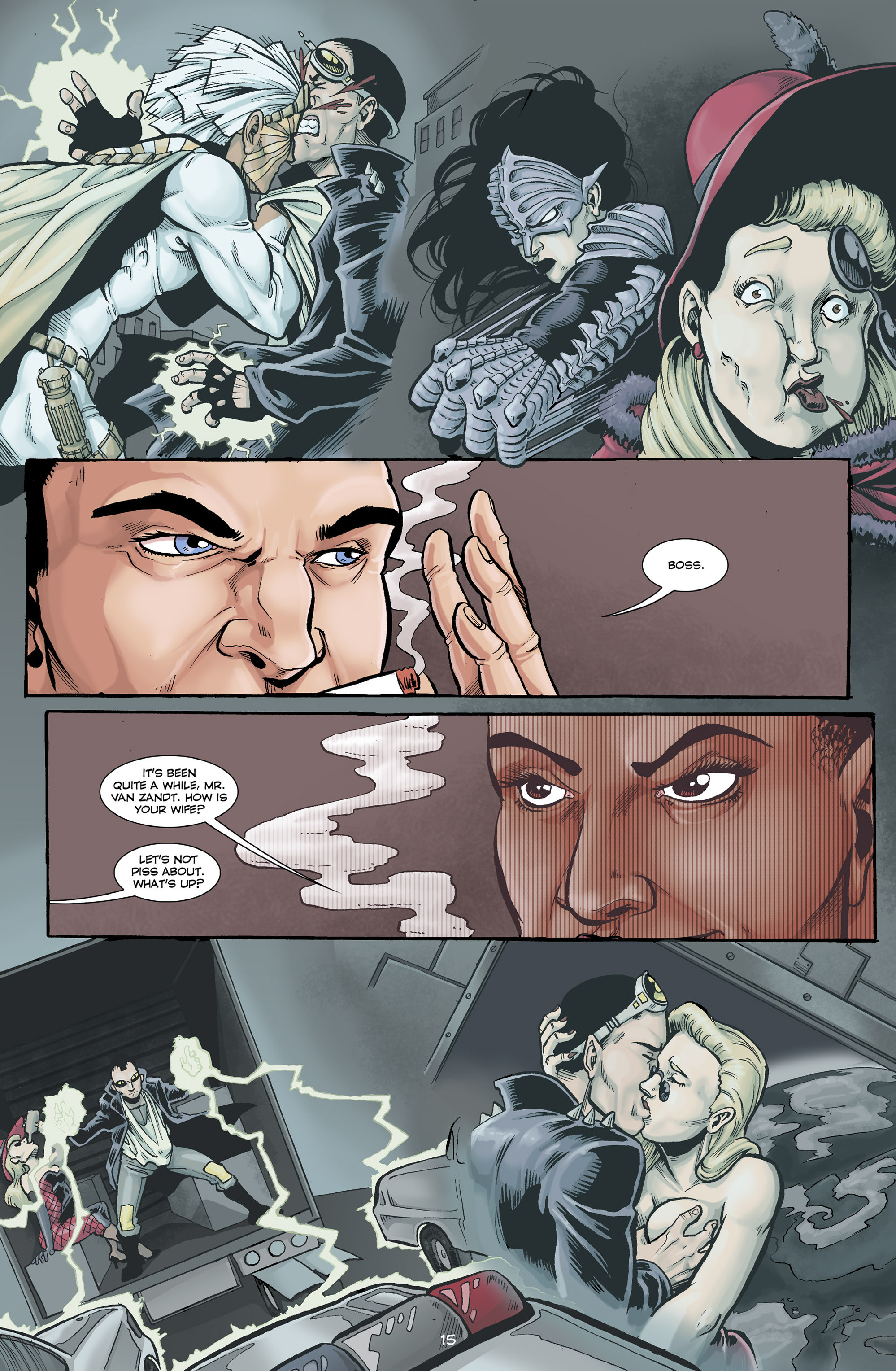 Read online Unmasked comic -  Issue #1 - 16