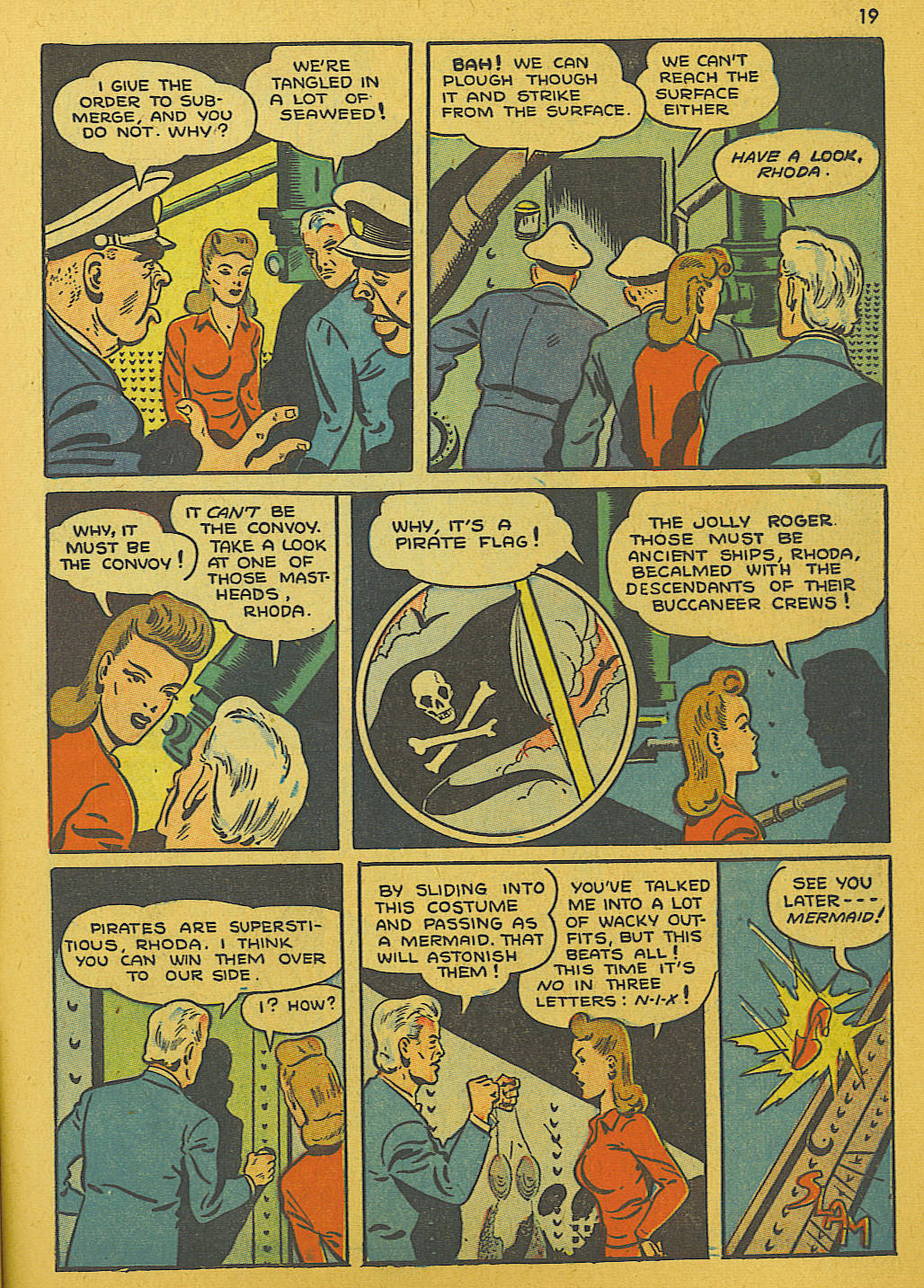 Read online Super-Magician Comics comic -  Issue #10 - 19