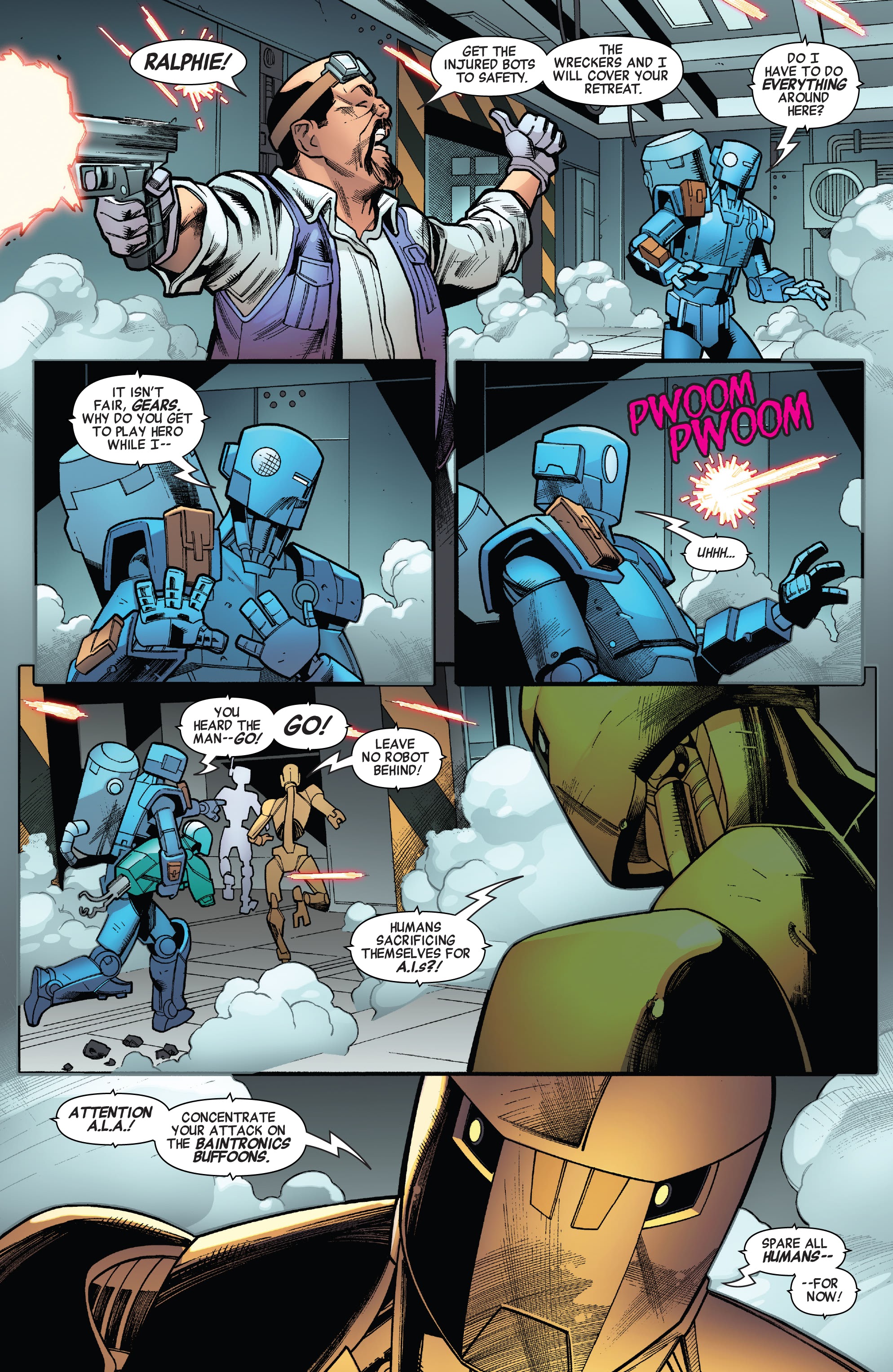 Read online Iron Man 2020: Robot Revolution - Force Works comic -  Issue # TPB (Part 1) - 60