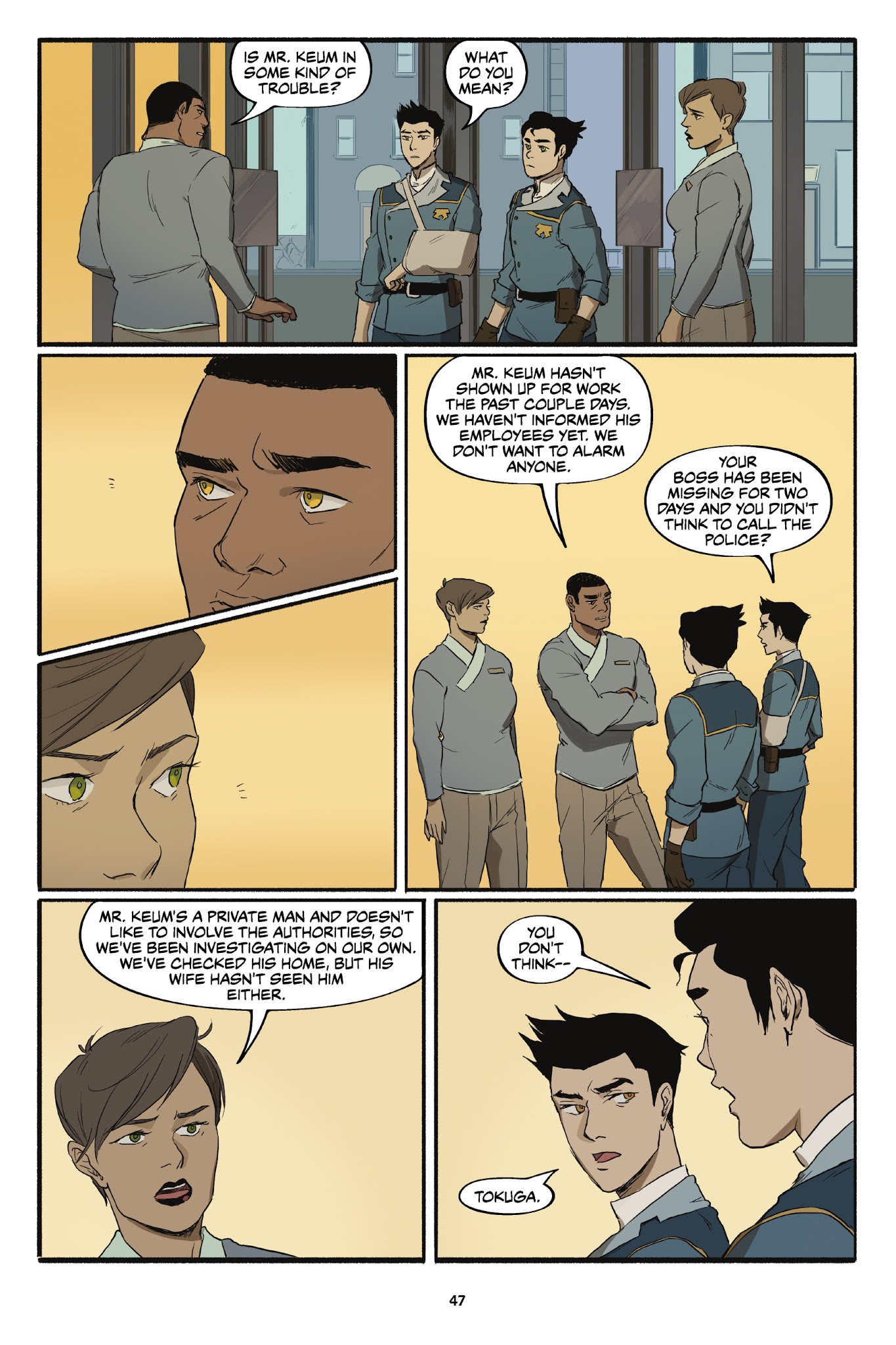 Read online Nickelodeon The Legend of Korra – Turf Wars comic -  Issue #2 - 48