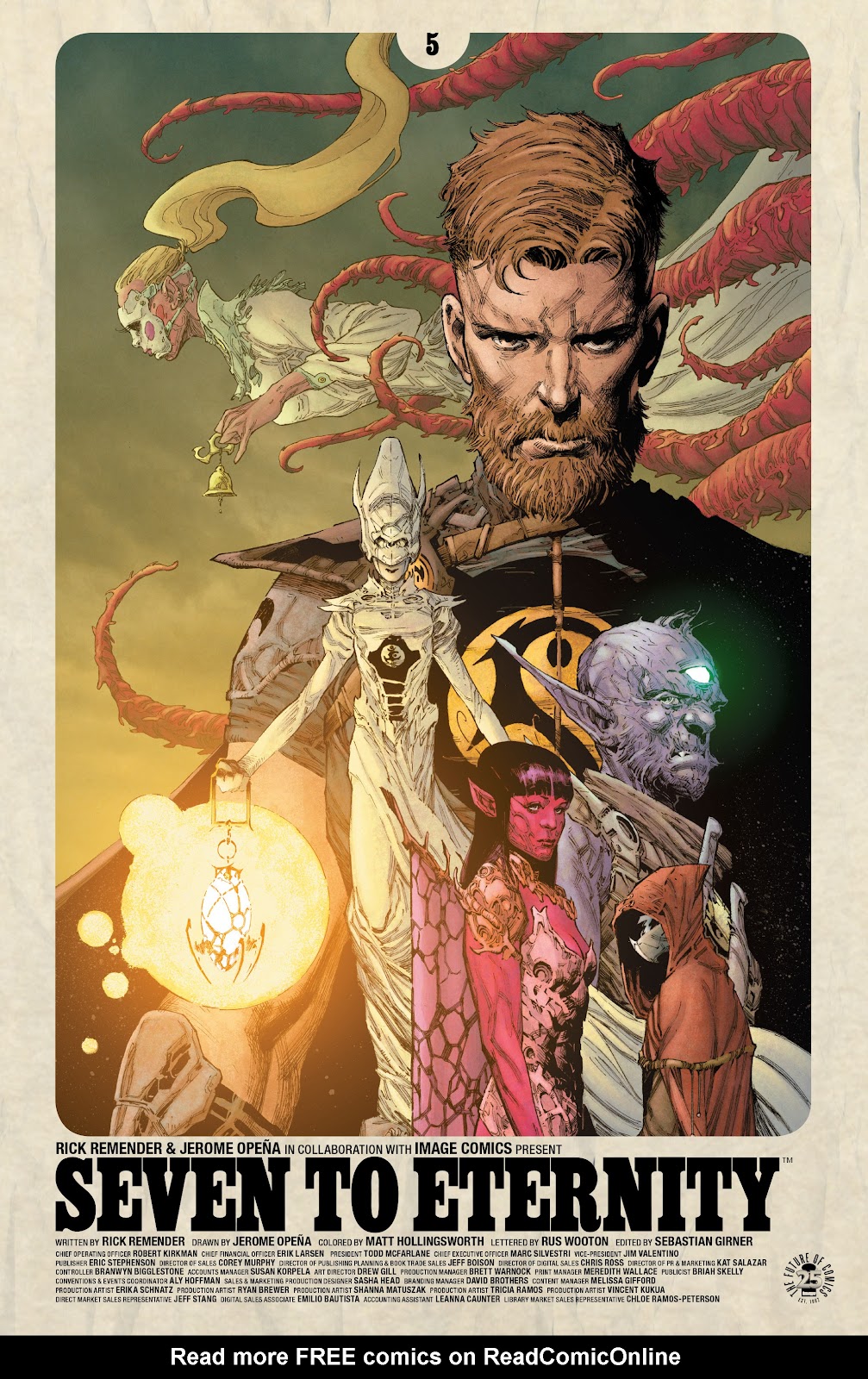 Seven To Eternity issue 5 - Page 1