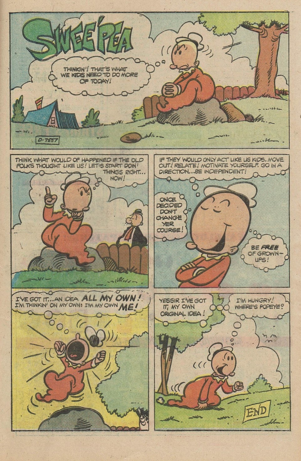 Read online Popeye (1948) comic -  Issue #132 - 29