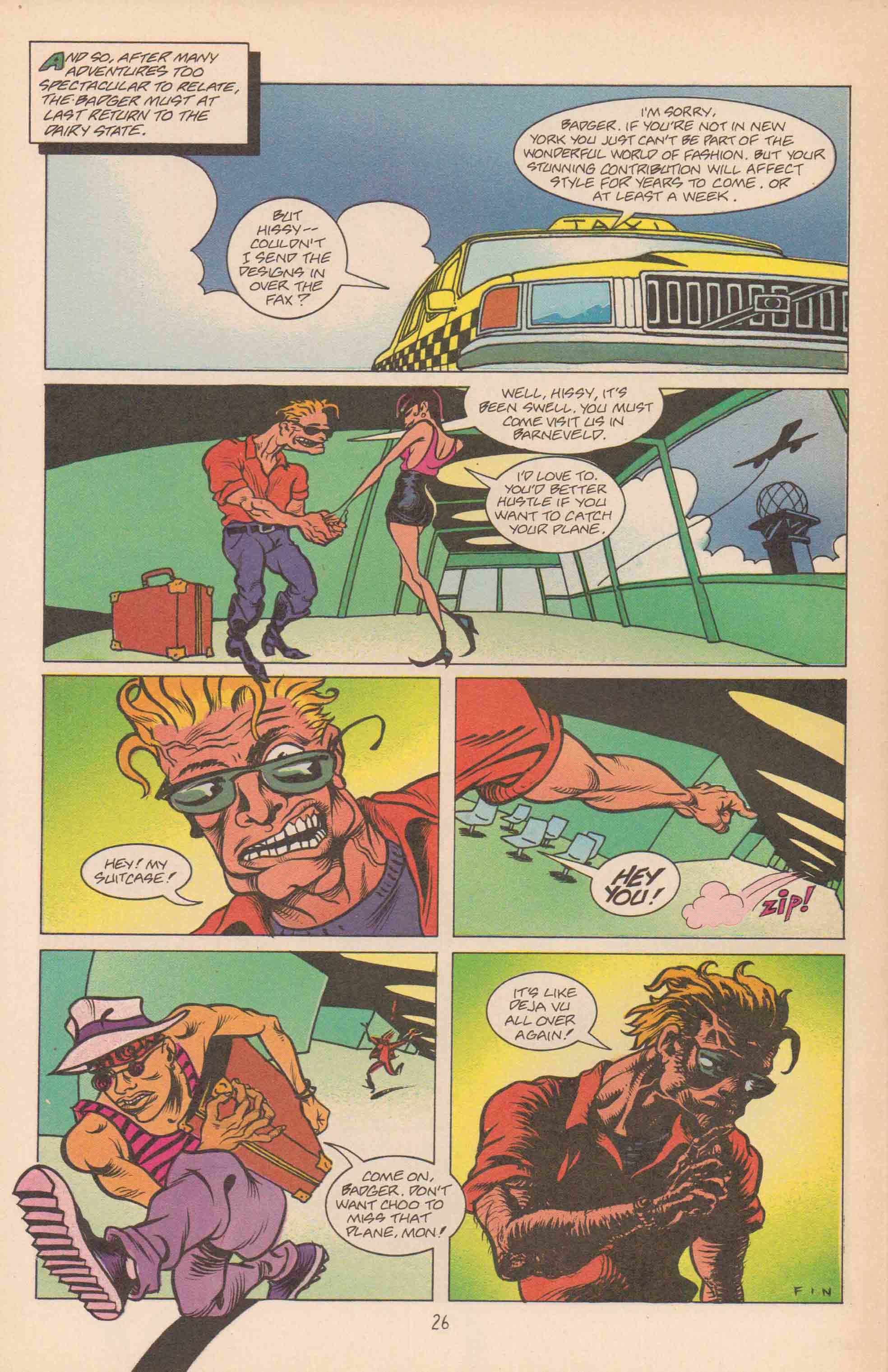 Read online The Badger comic -  Issue #59 - 32