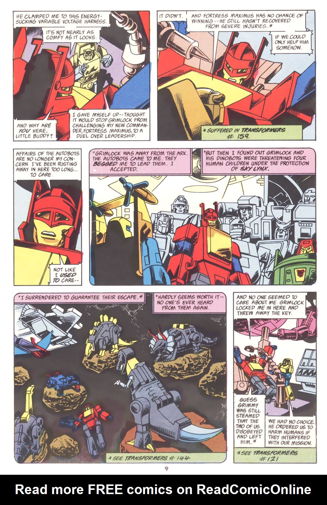 Read online The Transformers (UK) comic -  Issue #174 - 9