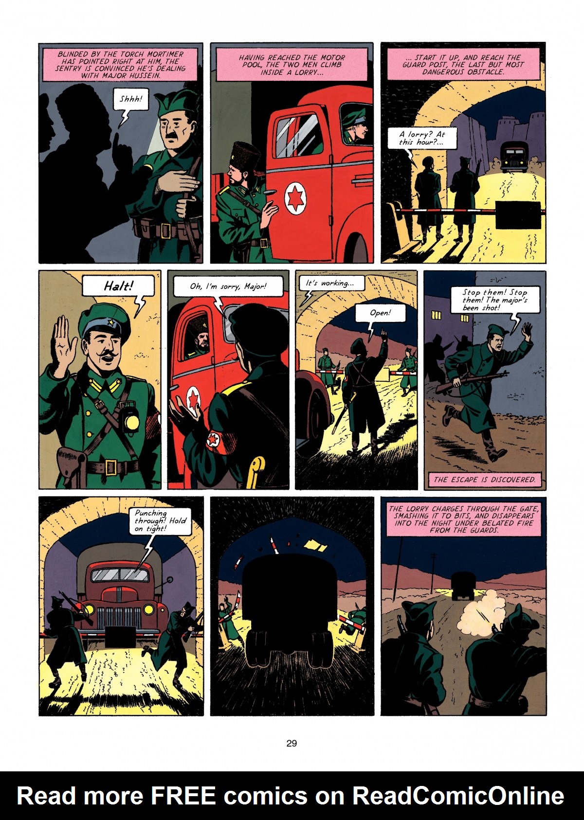 Read online Blake & Mortimer comic -  Issue #15 - 29