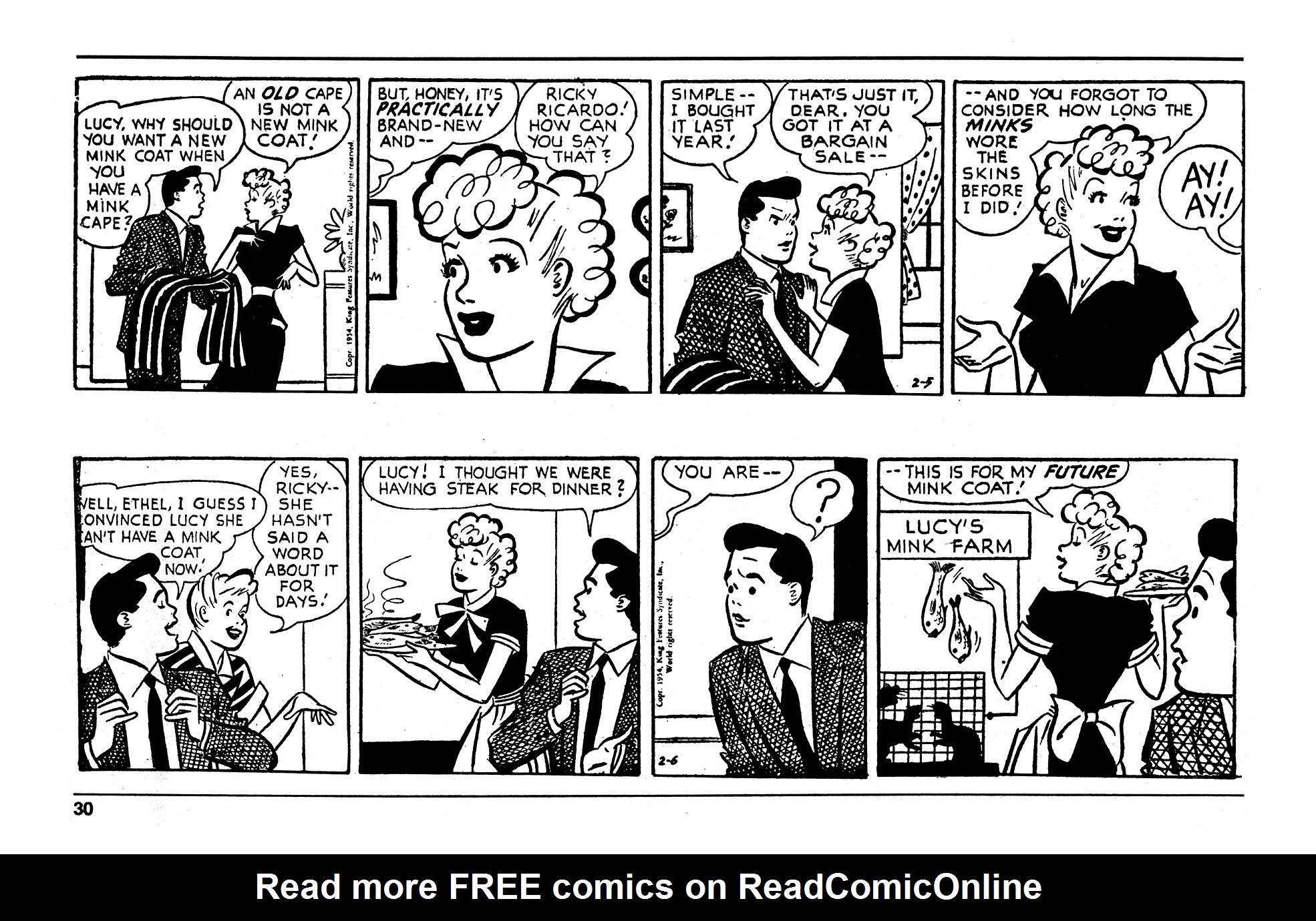 Read online I Love Lucy comic -  Issue #6 - 32
