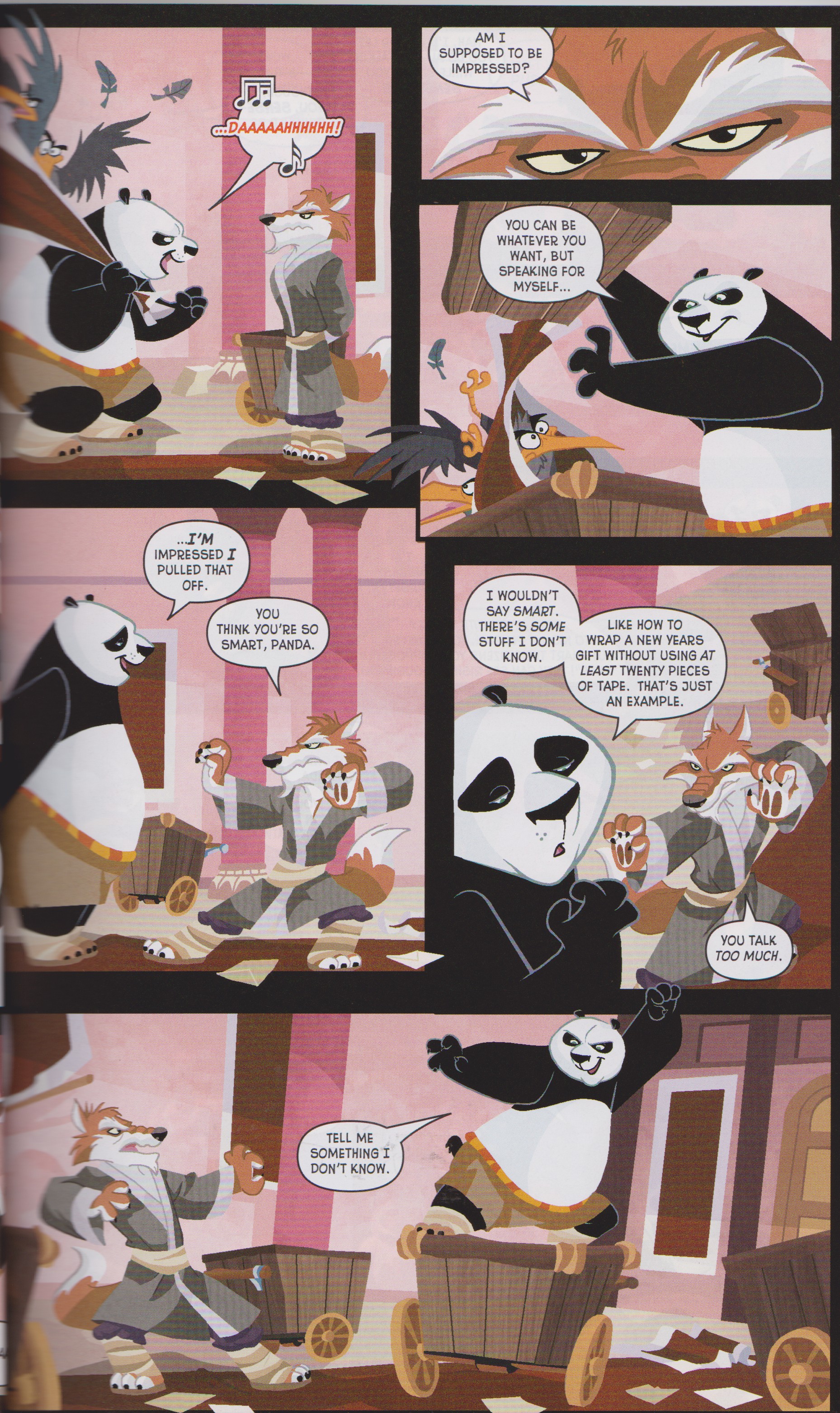 Read online Kung Fu Panda Everyone is Kung Fu Fighting comic -  Issue # TPB (Part 1) - 49