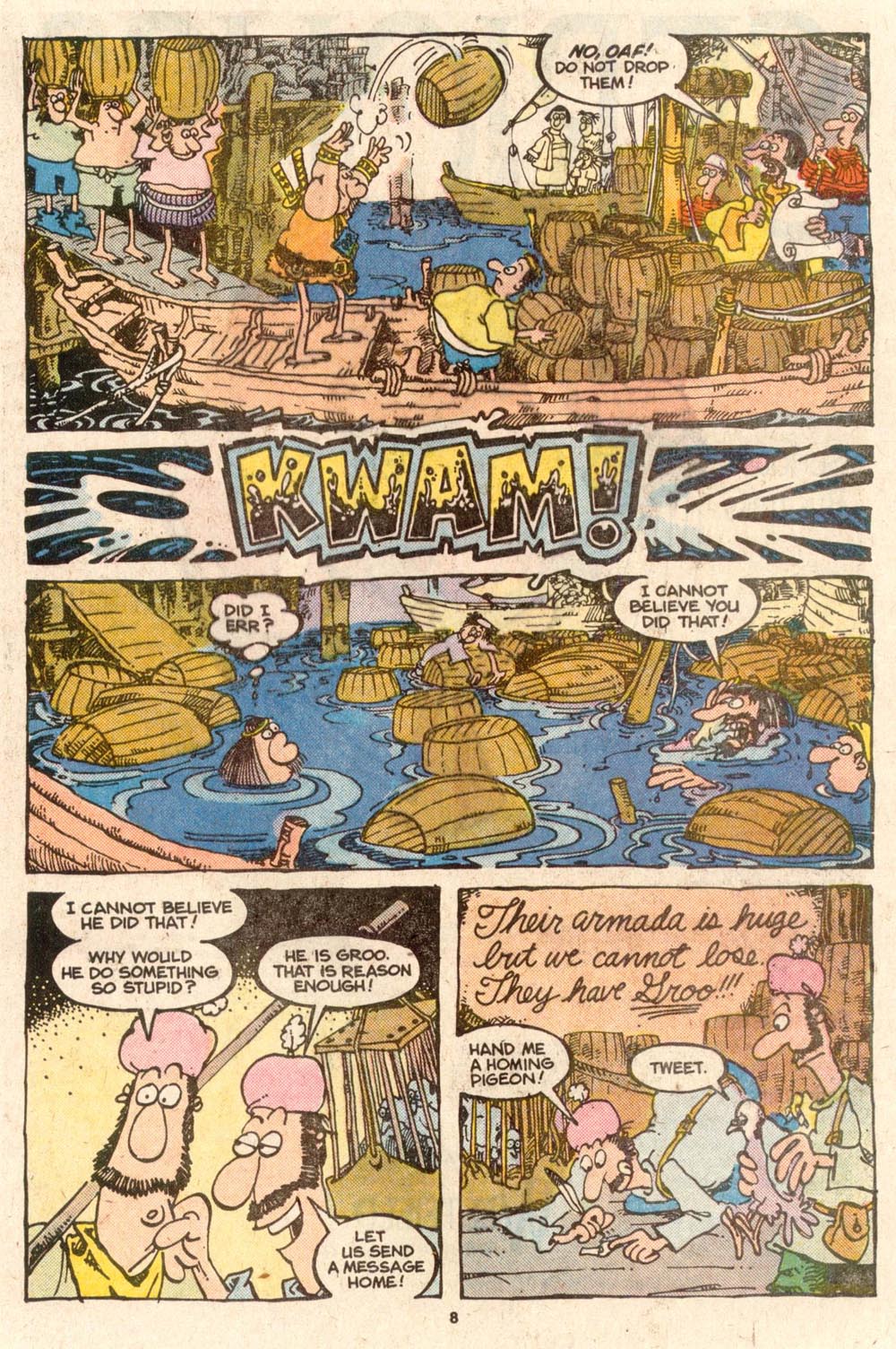 Read online Sergio Aragonés Groo the Wanderer comic -  Issue #54 - 8