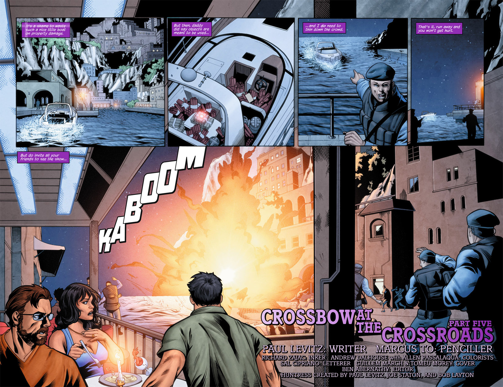 Read online Huntress comic -  Issue #5 - 3
