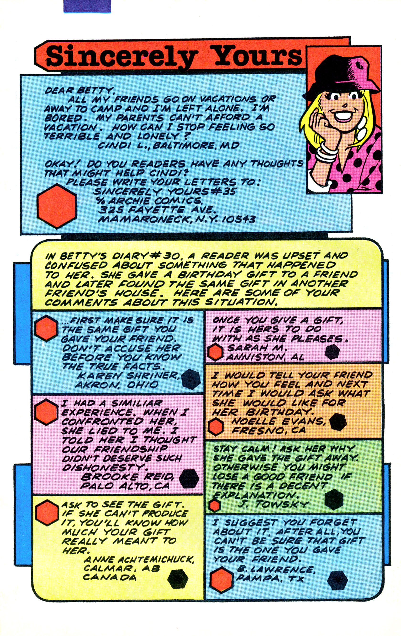 Read online Betty's Diary comic -  Issue #35 - 26