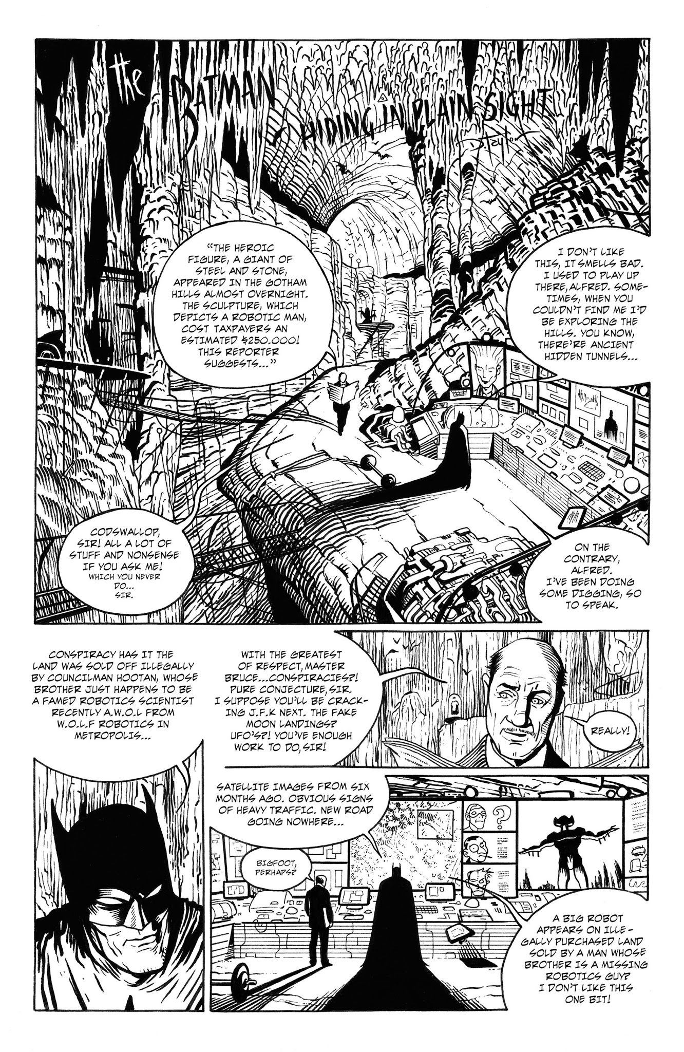 Read online Batman Black and White (2013) comic -  Issue #6 - 22