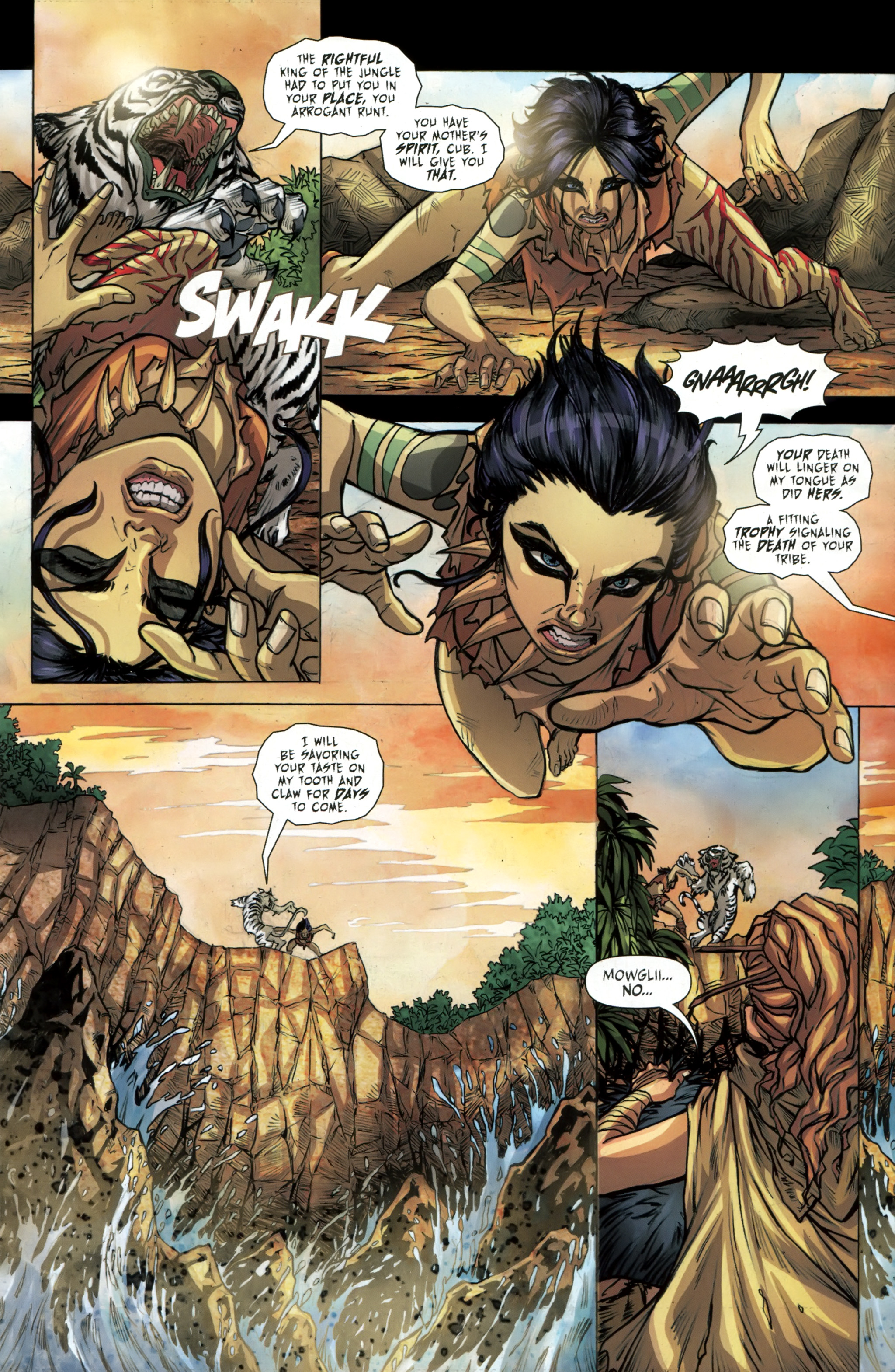 Read online Grimm Fairy Tales presents The Jungle Book comic -  Issue #5 - 14