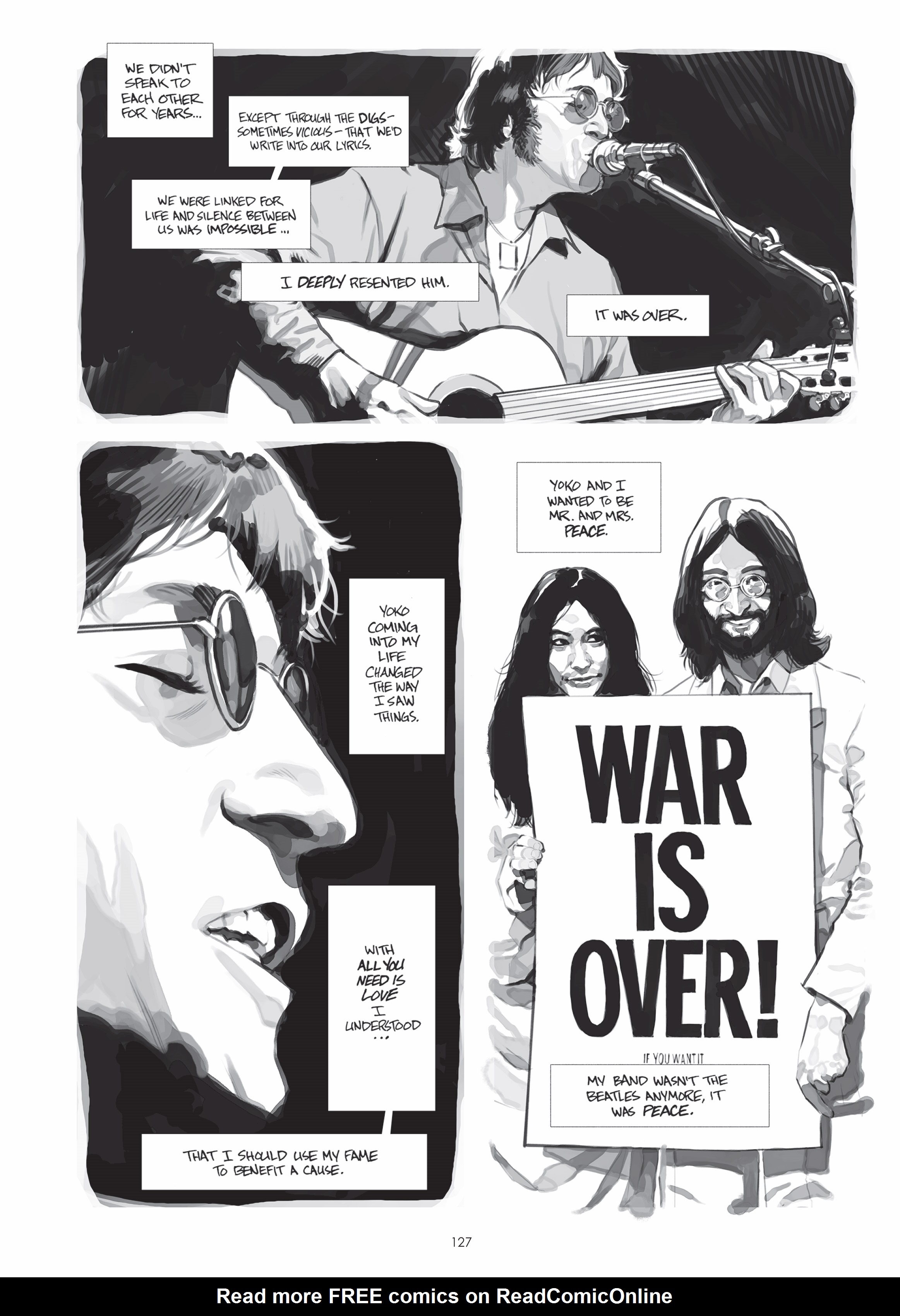 Read online Lennon: The New York Years comic -  Issue # TPB (Part 2) - 27