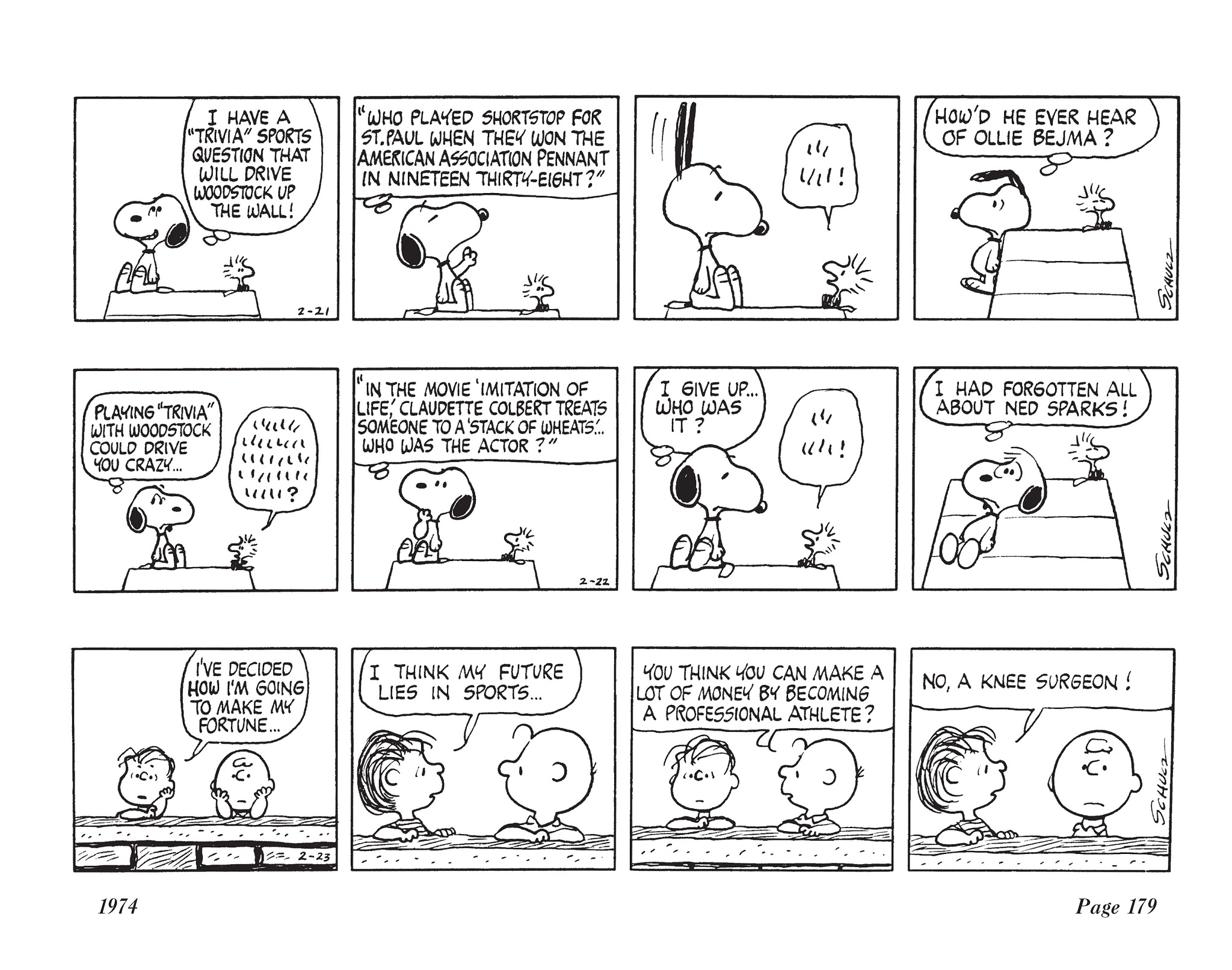 Read online The Complete Peanuts comic -  Issue # TPB 12 - 193