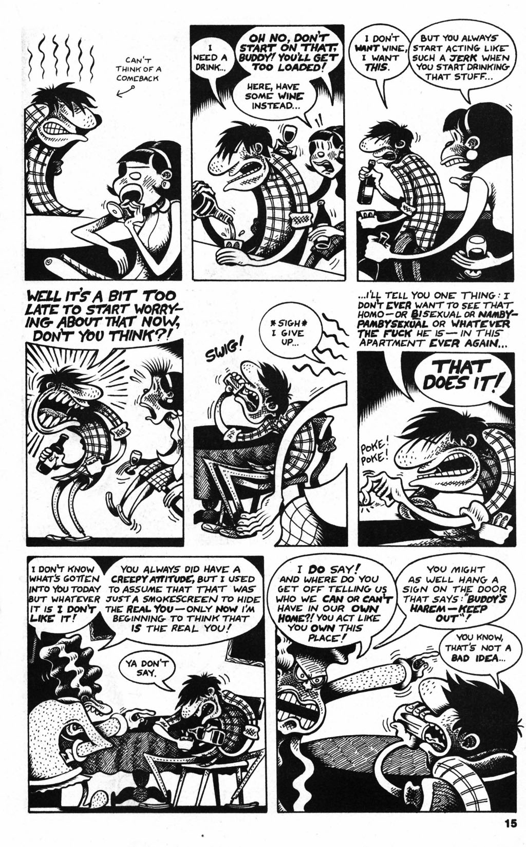 Read online Hate comic -  Issue #5 - 17