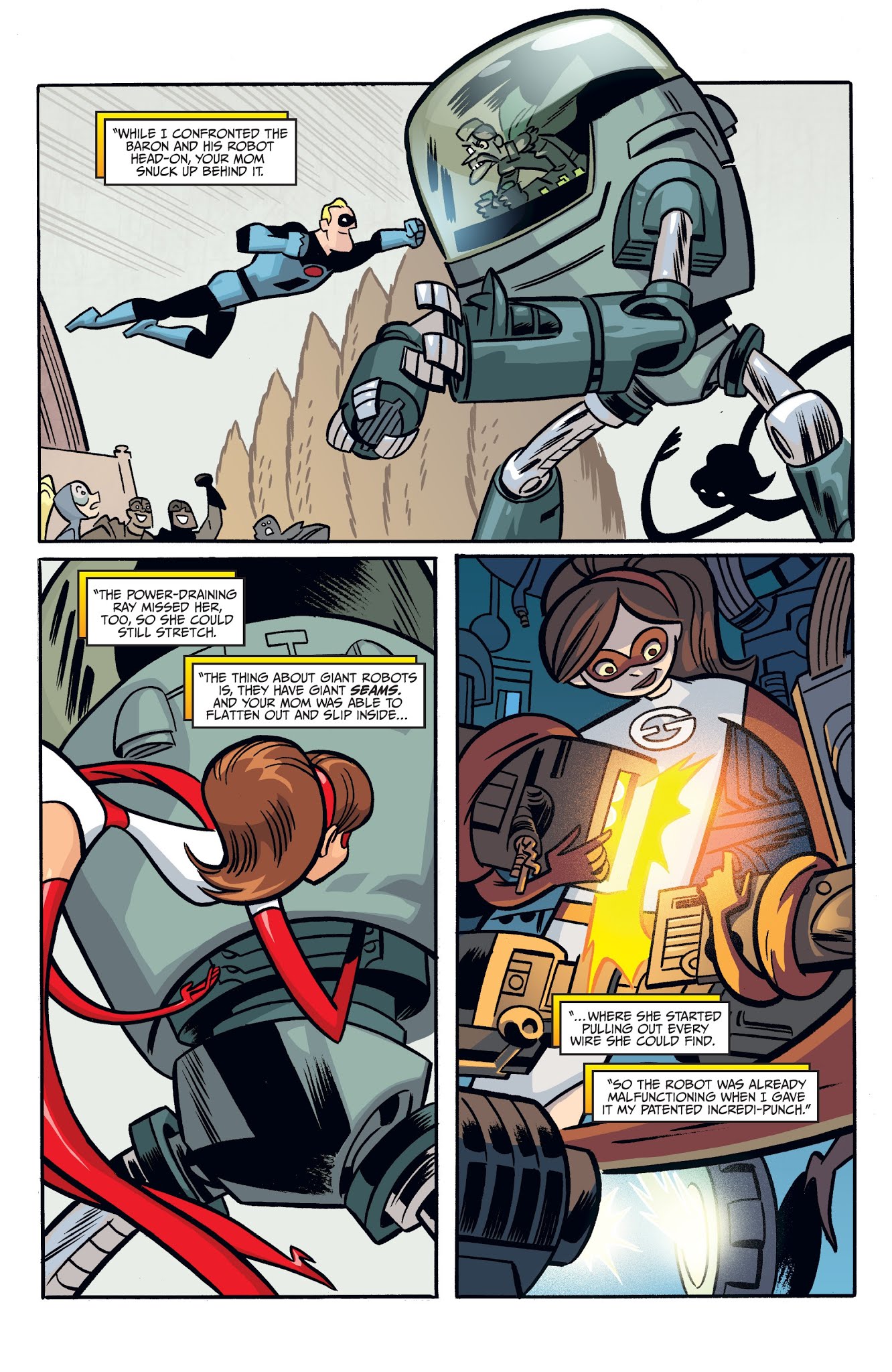 Read online Disney / Pixar The Incredibles 2: Crisis In Mid-Life! & Other Stories comic -  Issue #2 - 16