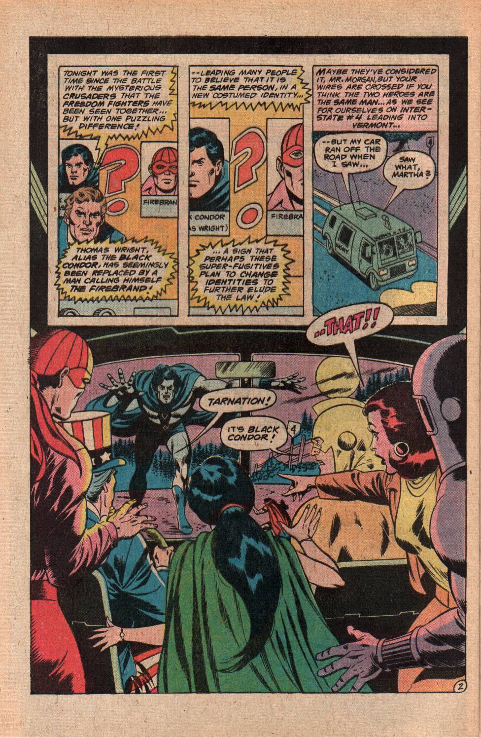 Read online Freedom Fighters (1976) comic -  Issue #13 - 4