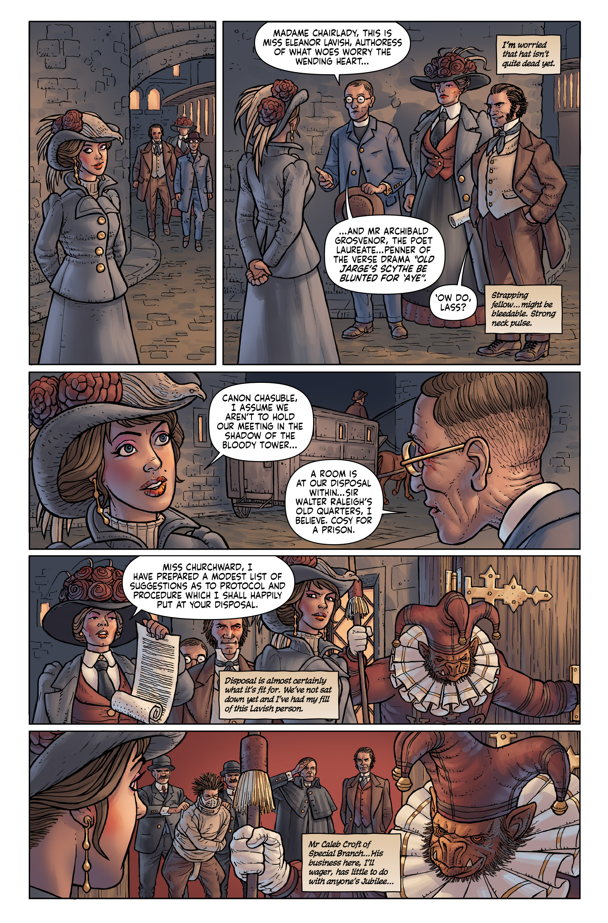 Read online Anno Dracula comic -  Issue #2 - 17