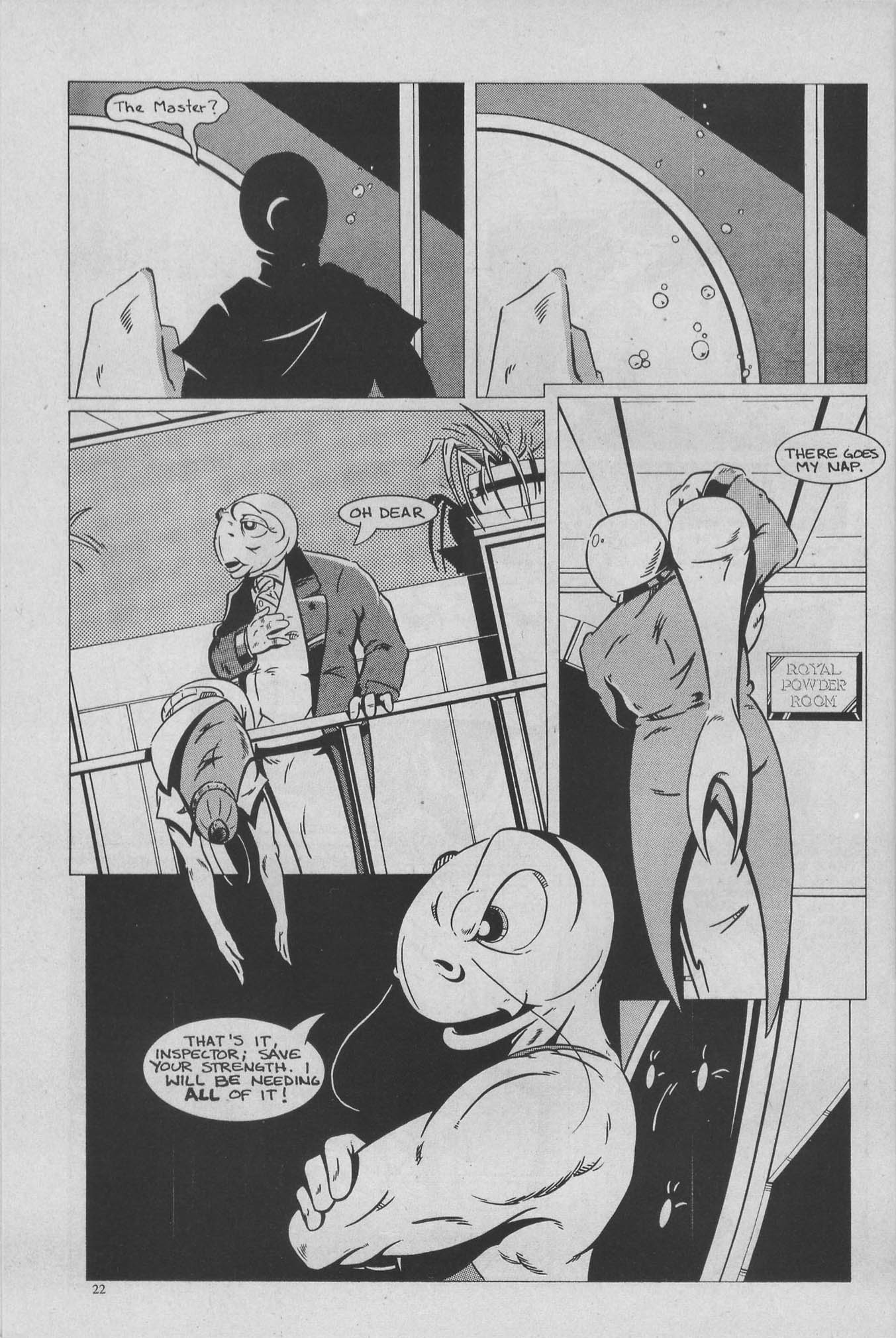 Read online The Fish Police comic -  Issue #3 - 24
