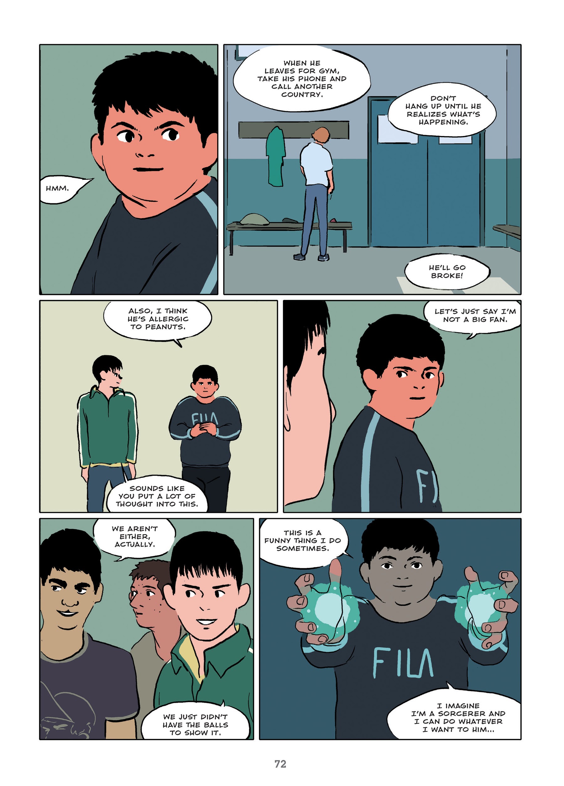 Read online The Locker Room comic -  Issue # TPB - 73