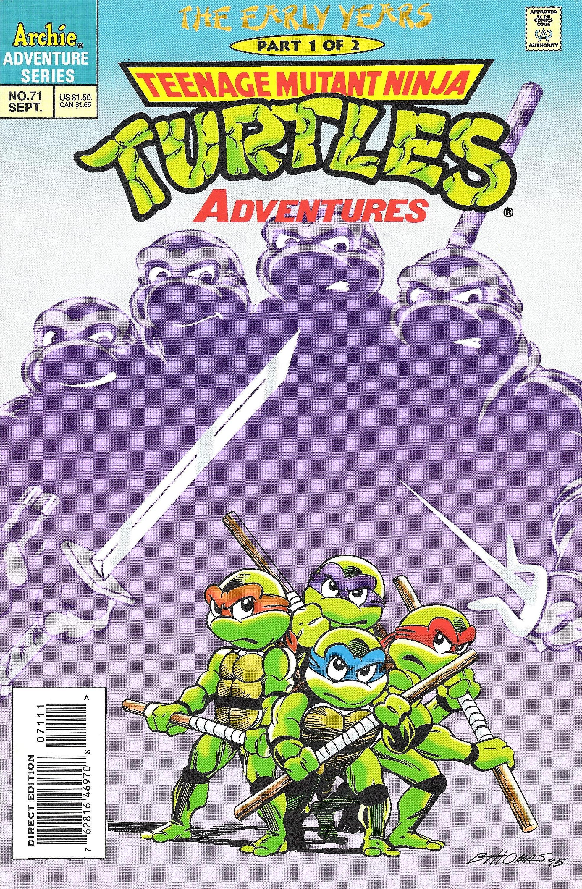 Read online Teenage Mutant Ninja Turtles Adventures (1989) comic -  Issue #71 - 1