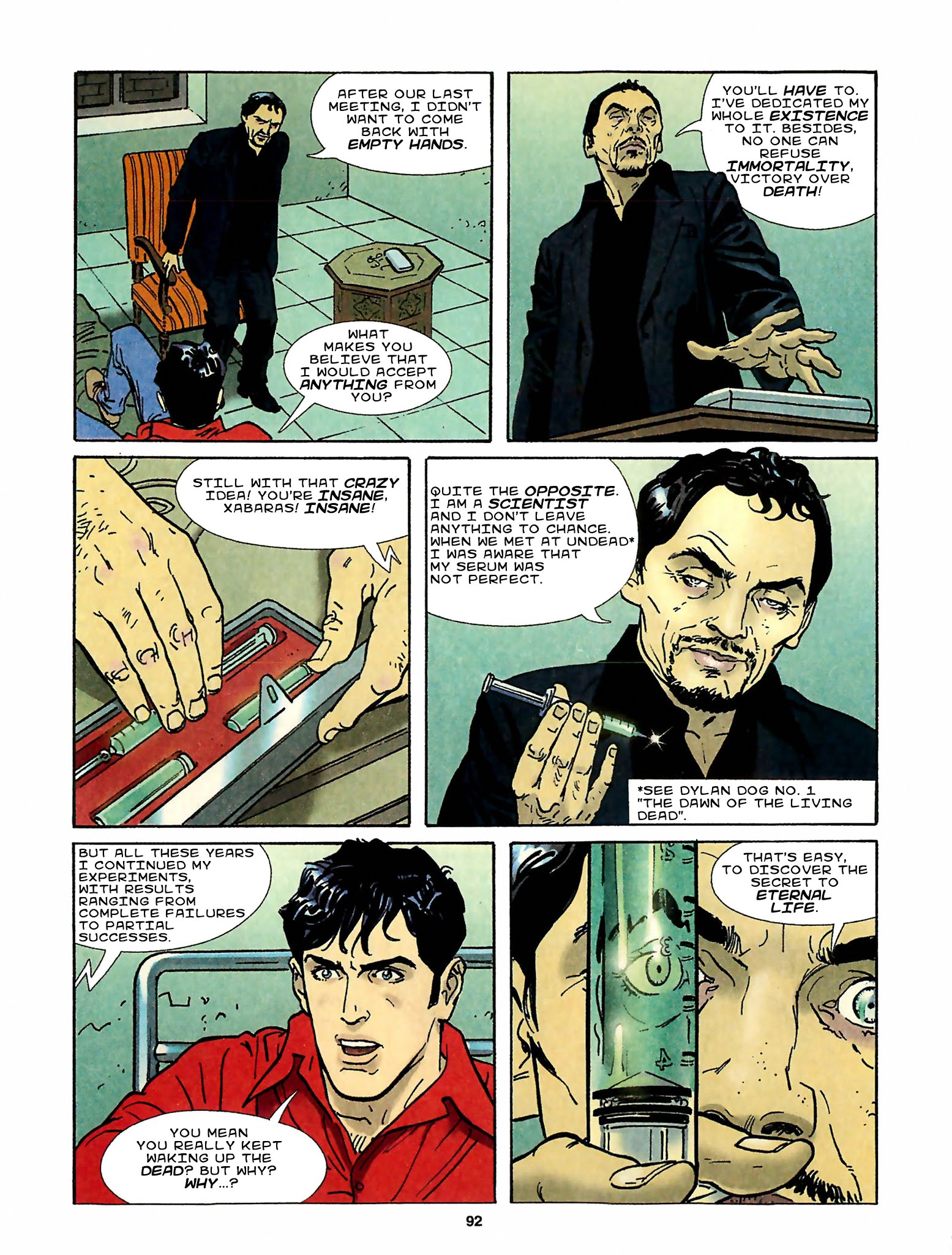 Read online Dylan Dog (1986) comic -  Issue #241 - 91