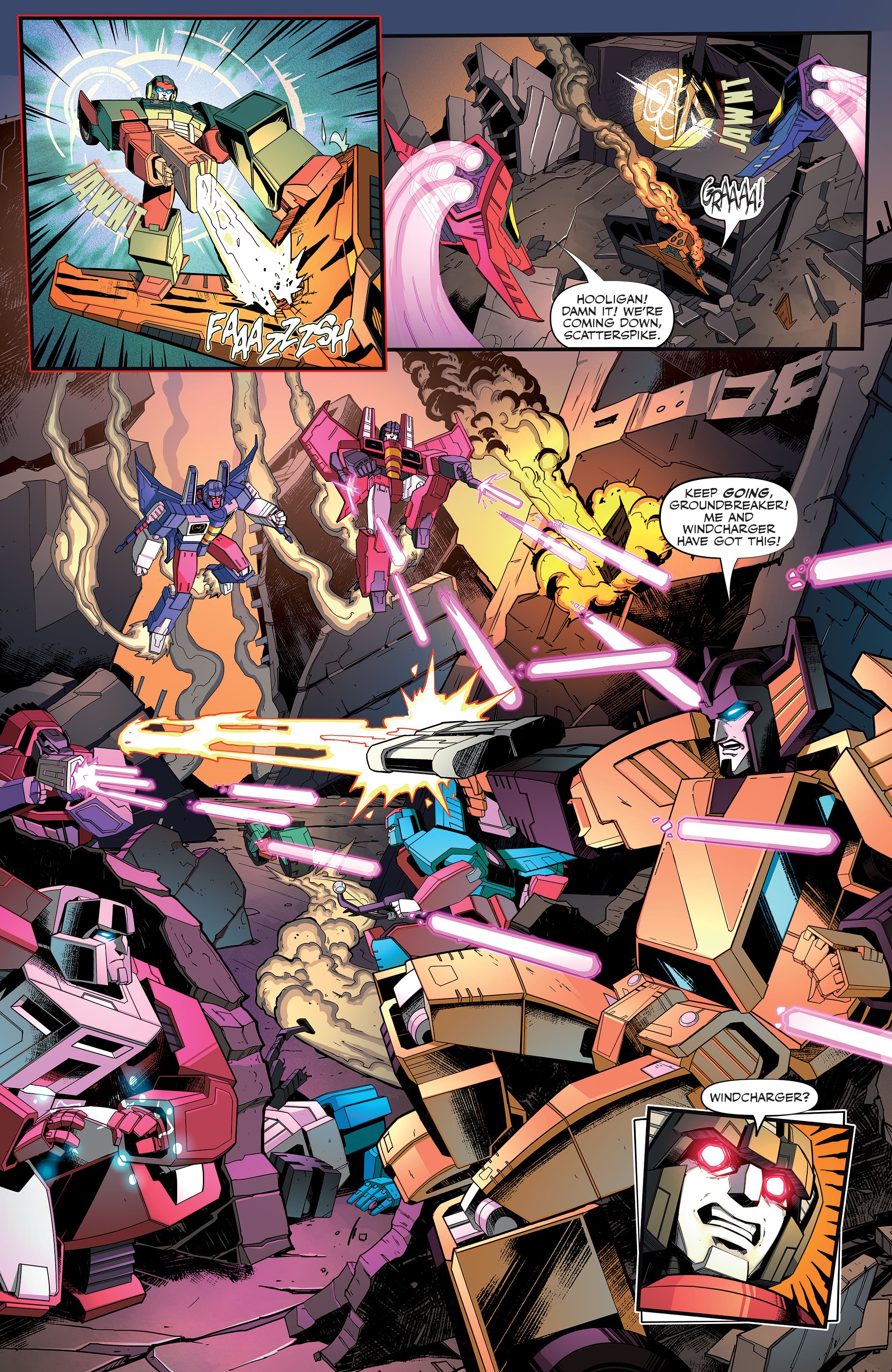 Read online Transformers (2019) comic -  Issue #30 - 16