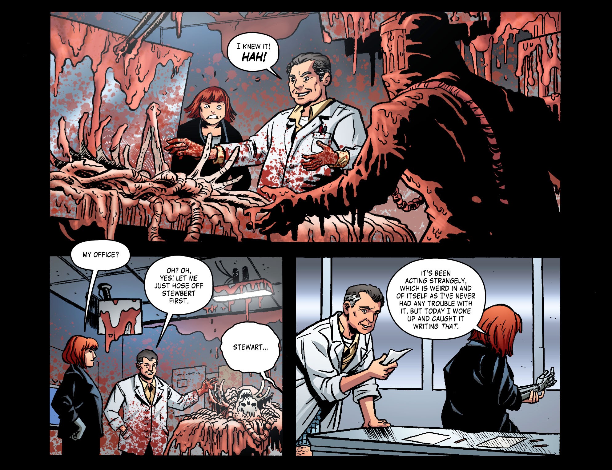 Read online Beyond The Fringe comic -  Issue #5A - 10