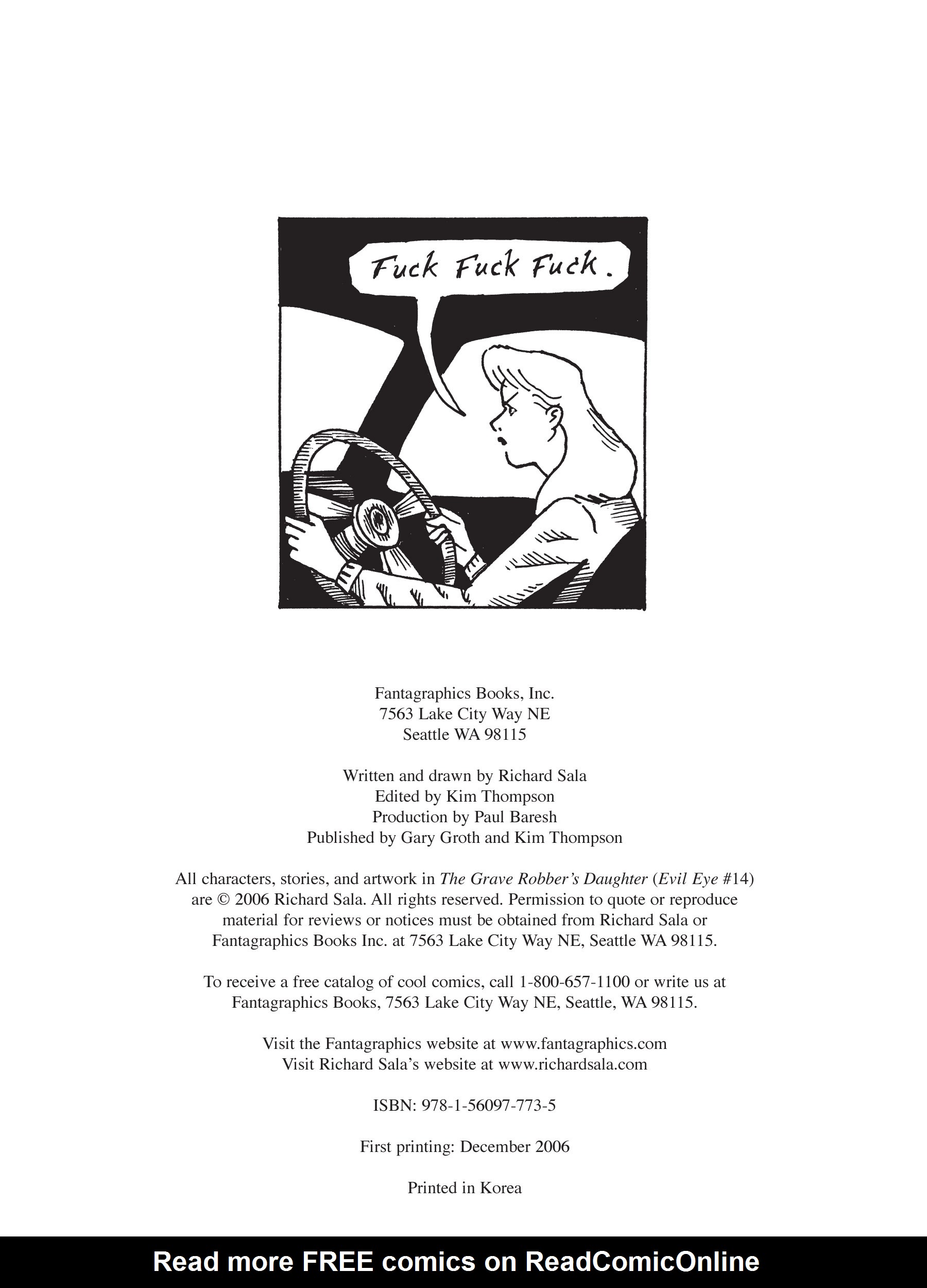 Read online Evil Eye comic -  Issue #14 - 3