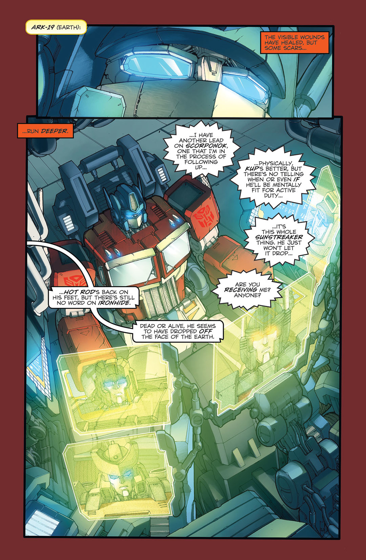 Read online Transformers Spotlight: Optimus Prime comic -  Issue # Full - 4