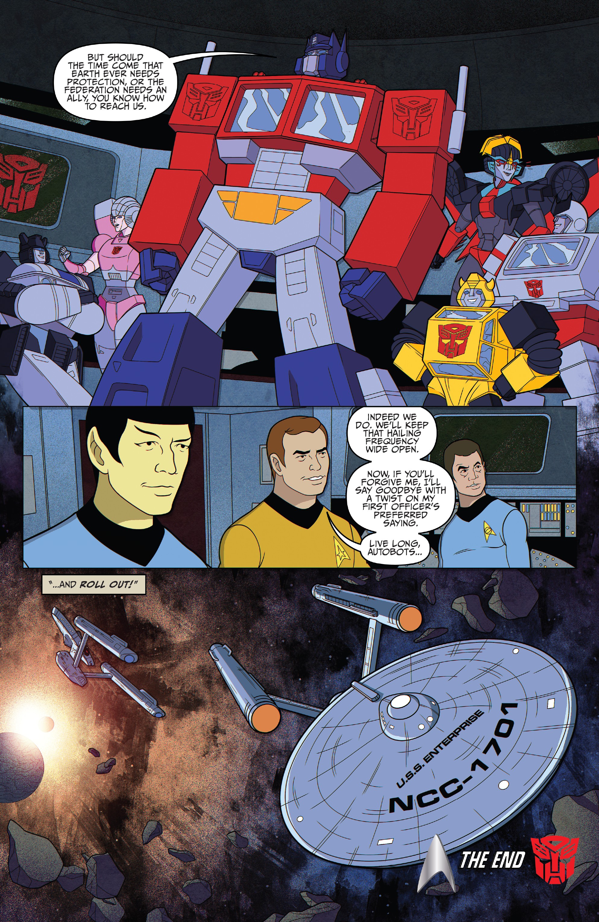 Read online Star Trek vs. Transformers comic -  Issue #5 - 21
