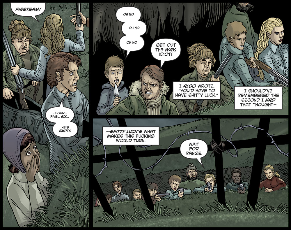 Read online Crossed: Wish You Were Here - Volume 1 comic -  Issue #11 - 12