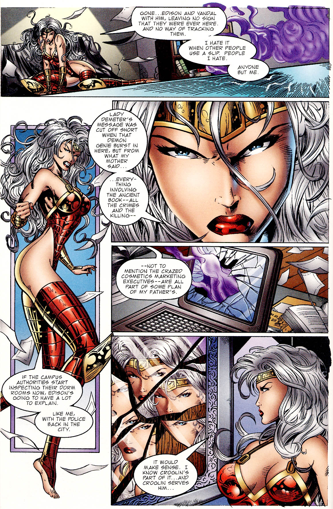 Read online Glory comic -  Issue #4 - 10