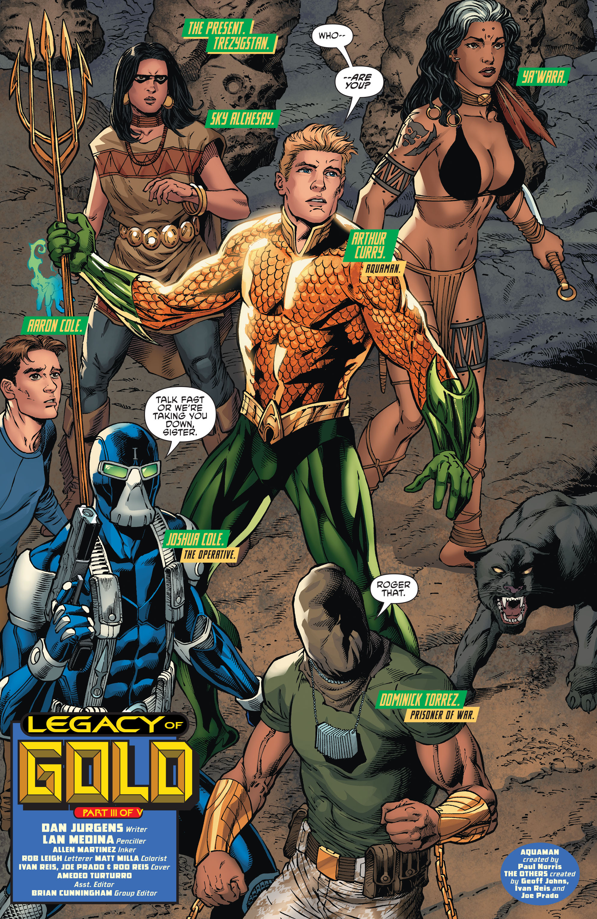 Read online Aquaman and the Others comic -  Issue #3 - 3