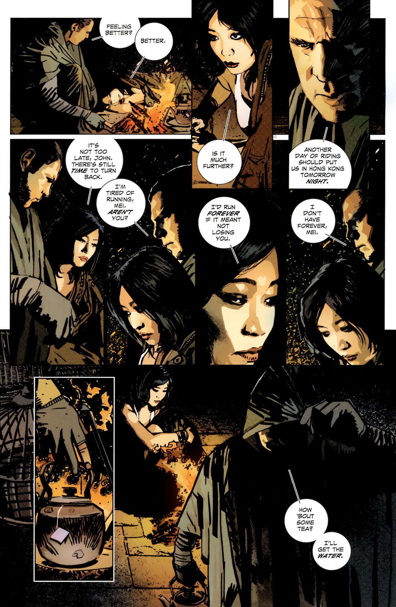 Read online Undying Love comic -  Issue #1 - 6