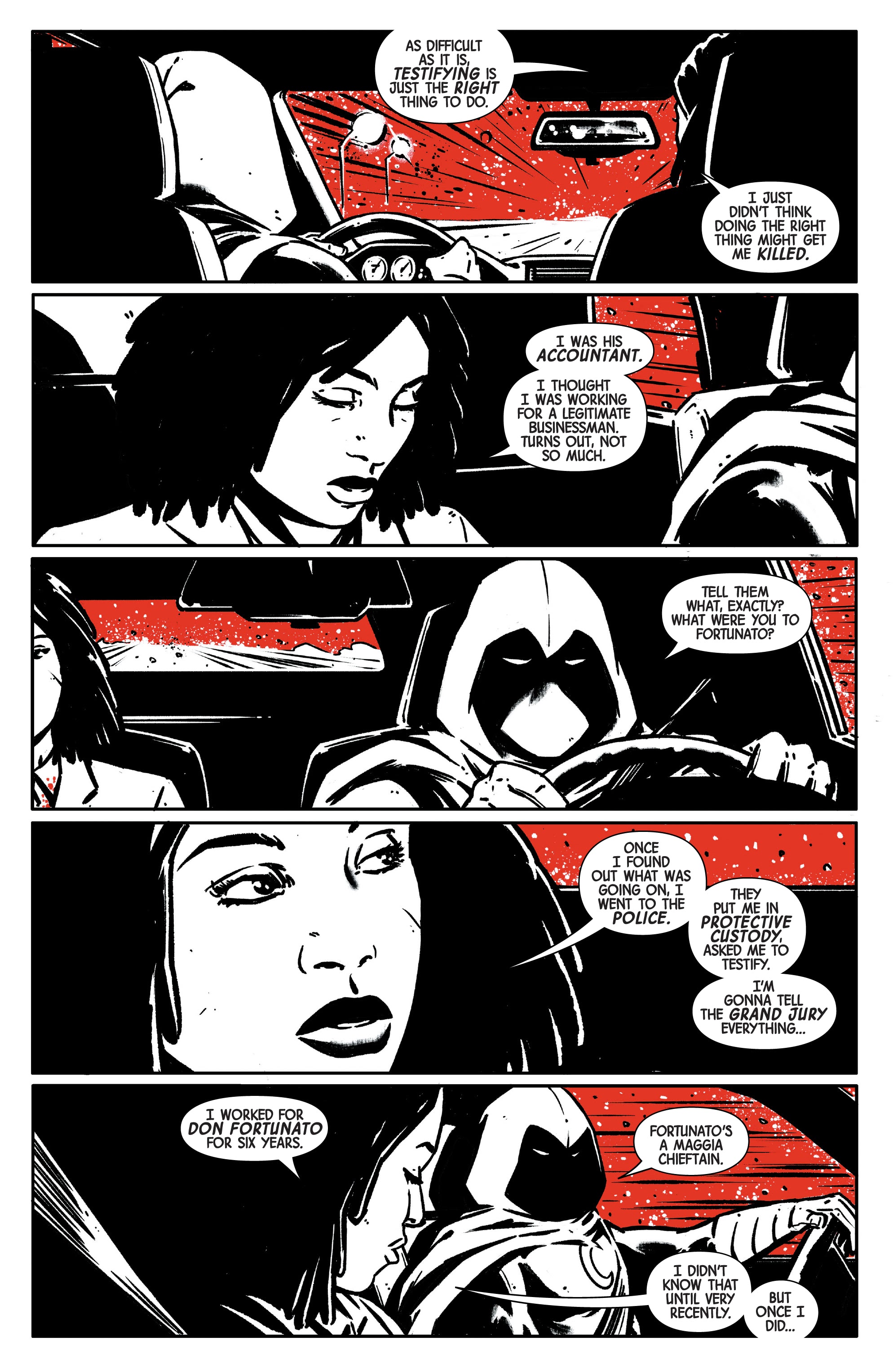 Read online Moon Knight: Black, White & Blood comic -  Issue #1 - 29