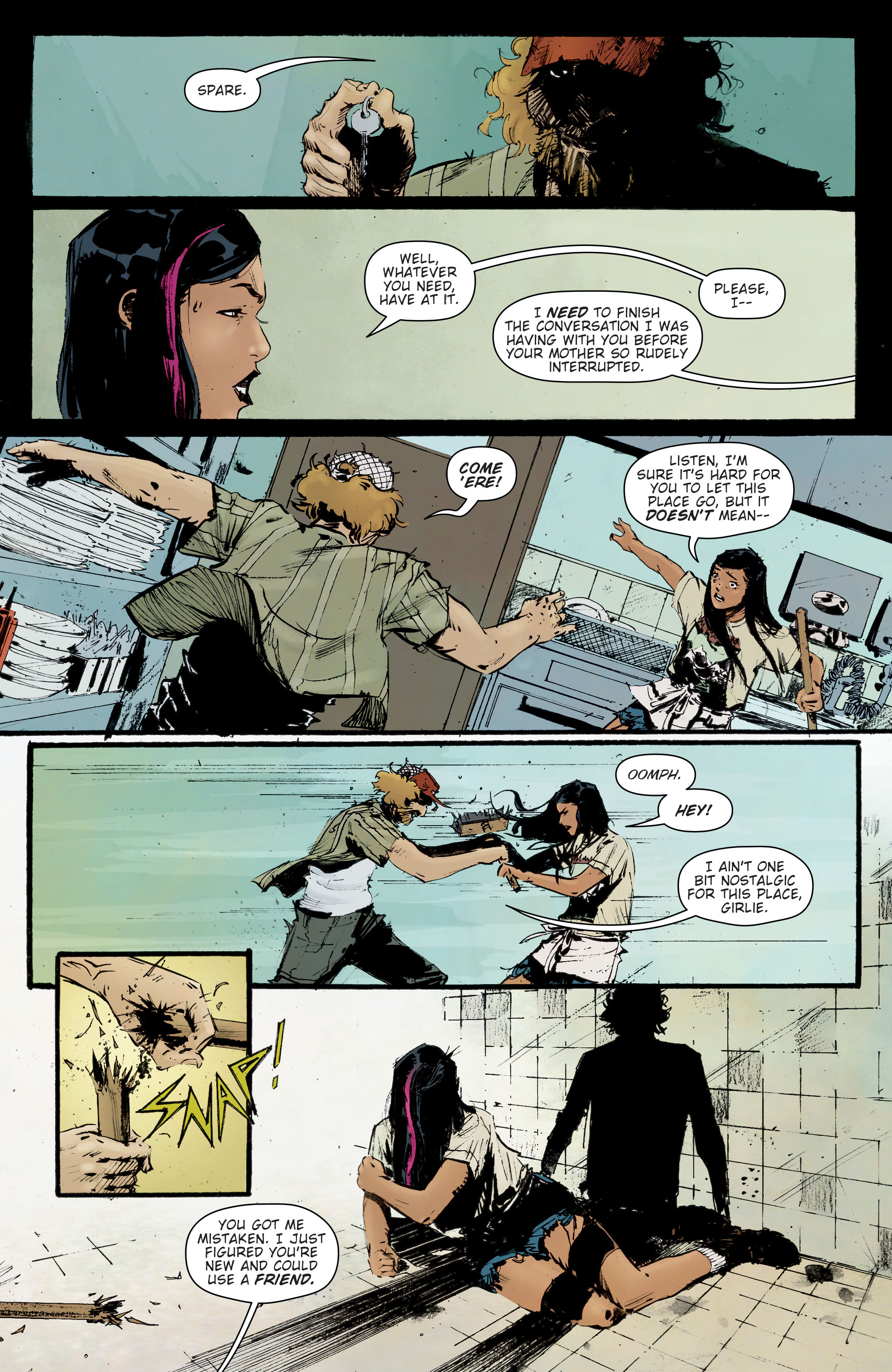 Read online Dark Spaces: Good Deeds comic -  Issue #1 - 23