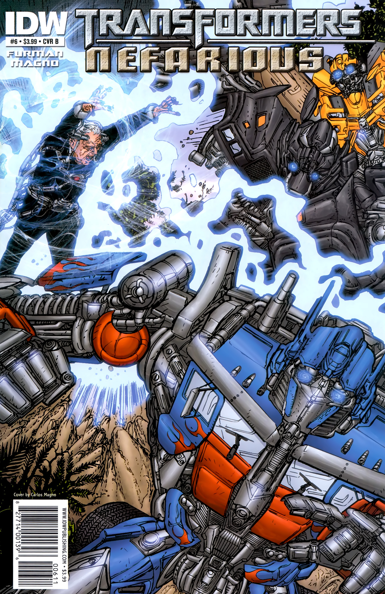 Read online Transformers: Nefarious comic -  Issue #6 - 2