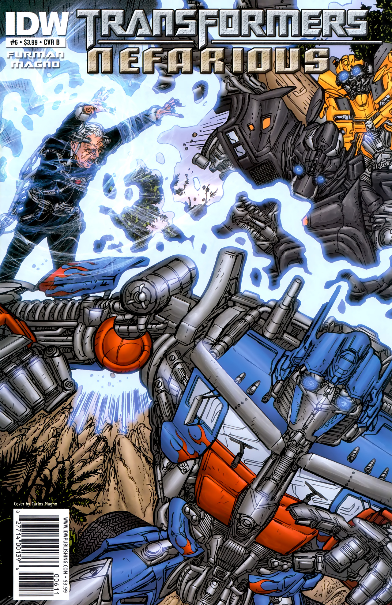 Read online Transformers: Nefarious comic -  Issue #6 - 2