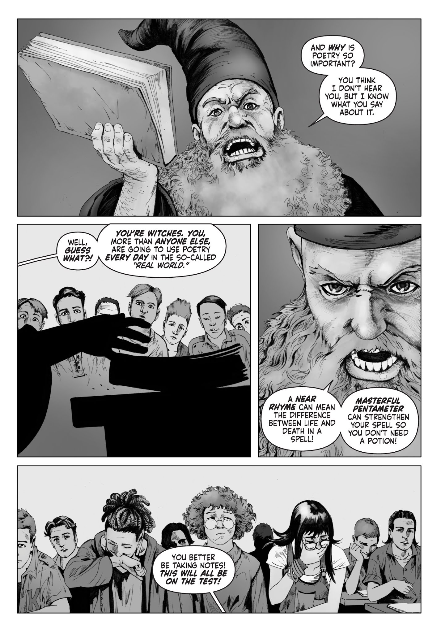 Read online Charmed: Magic School comic -  Issue # TPB - 60