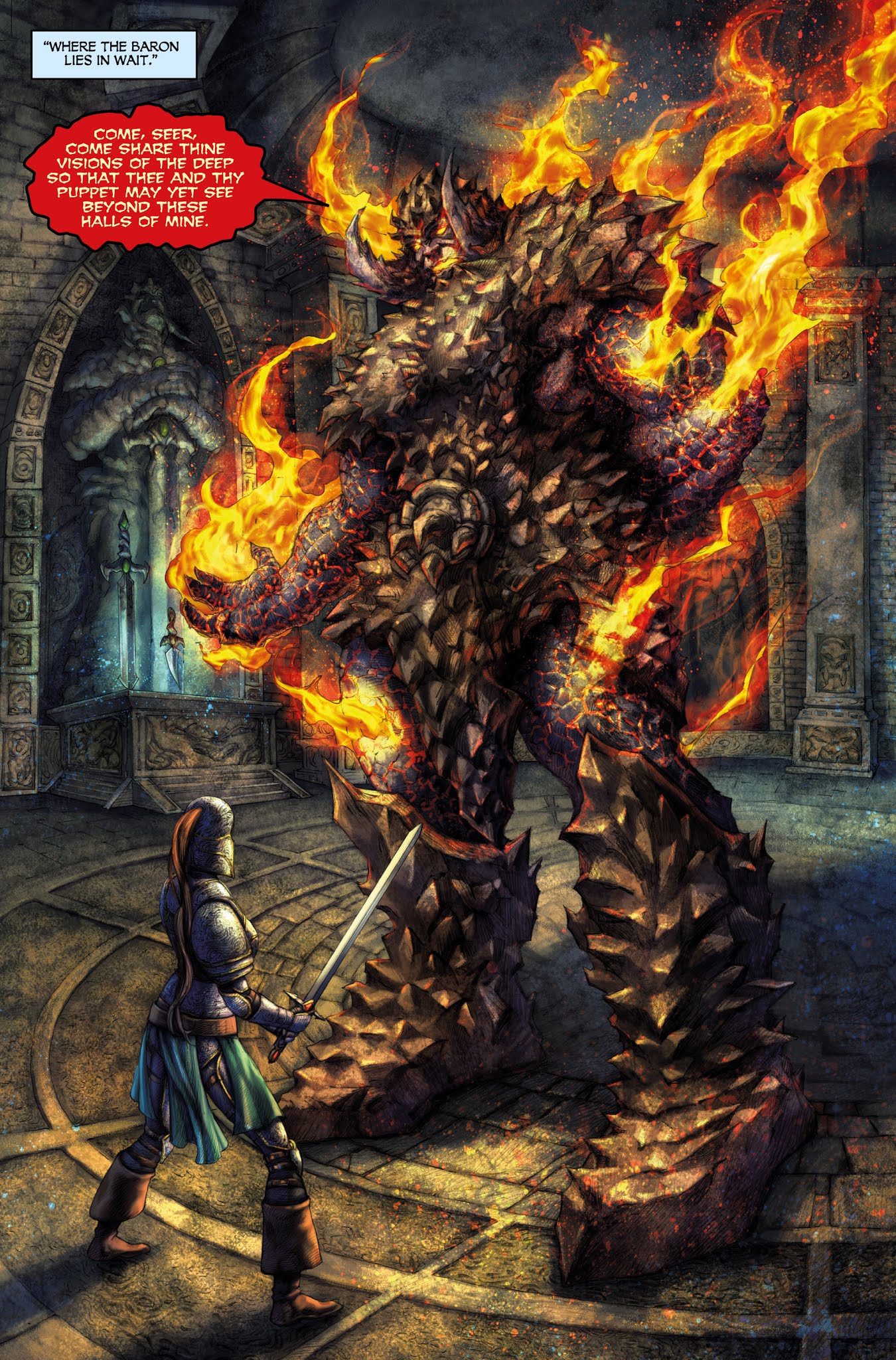 Read online Dark Souls: The Breath of Andolus comic -  Issue #3 - 18