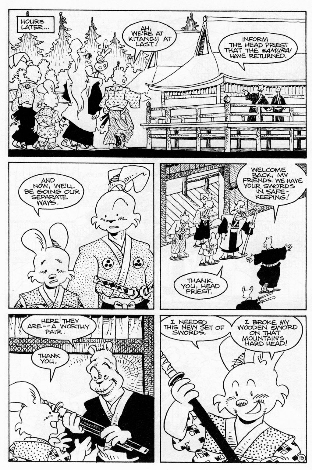 Usagi Yojimbo (1996) Issue #75 #75 - English 17