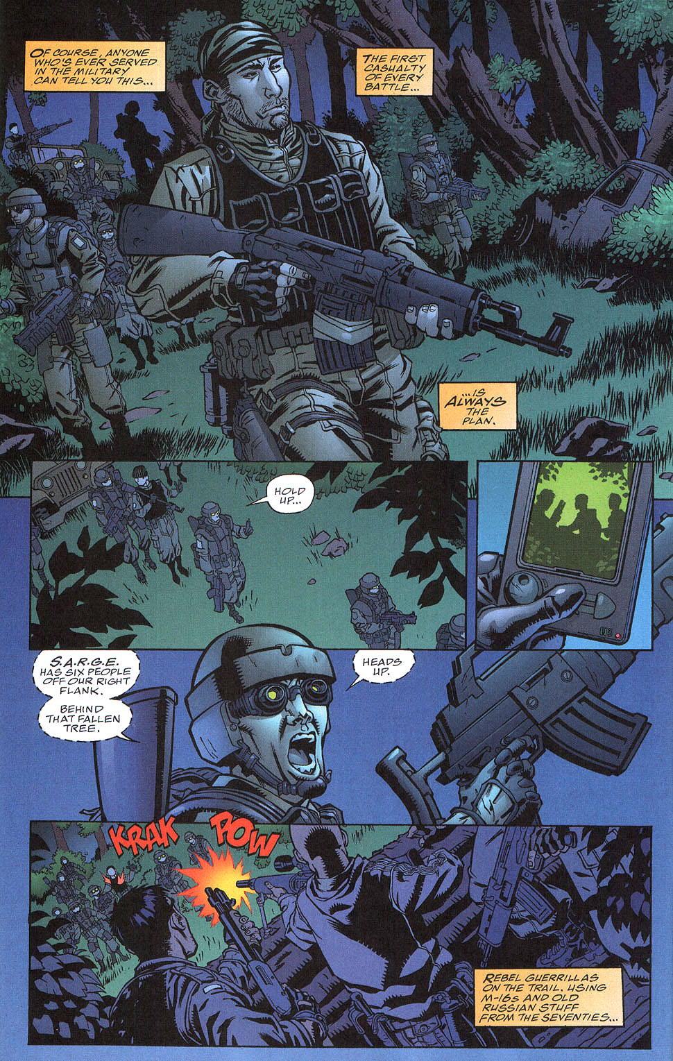 Read online Human Defense Corps comic -  Issue #1 - 10
